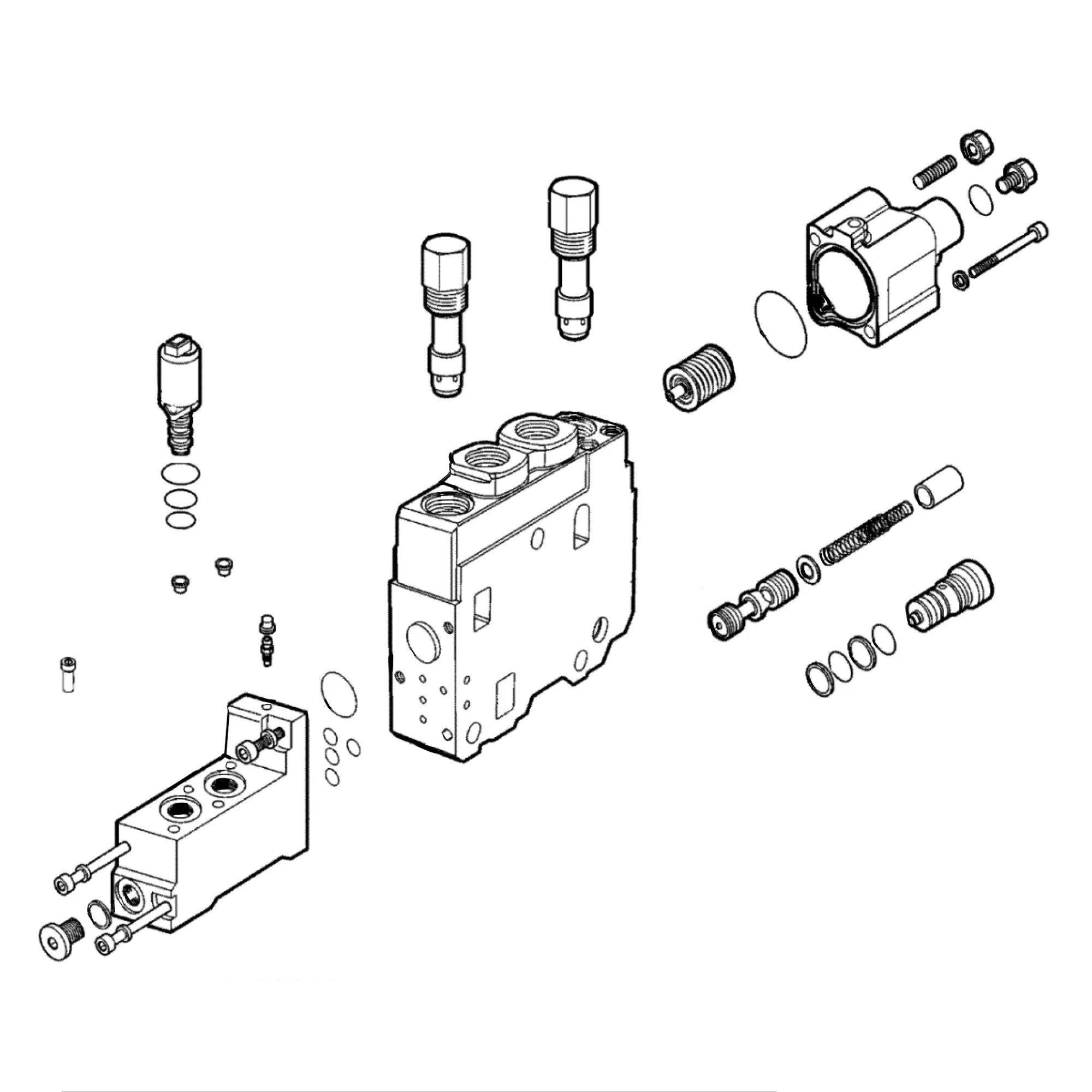 John Deere Outer Boom Valve Stack - F680250