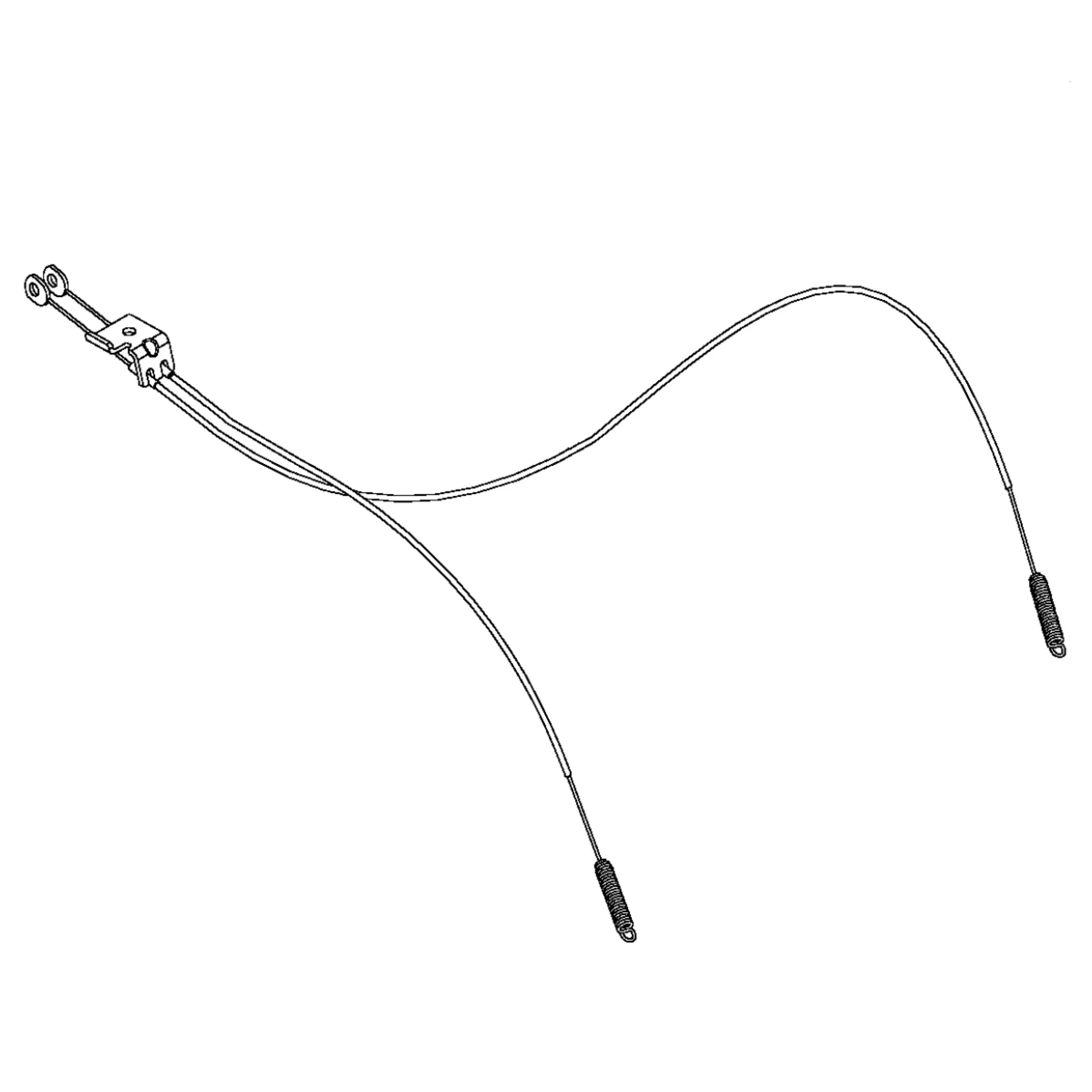 John Deere Brake Cable Assembly - AM140113