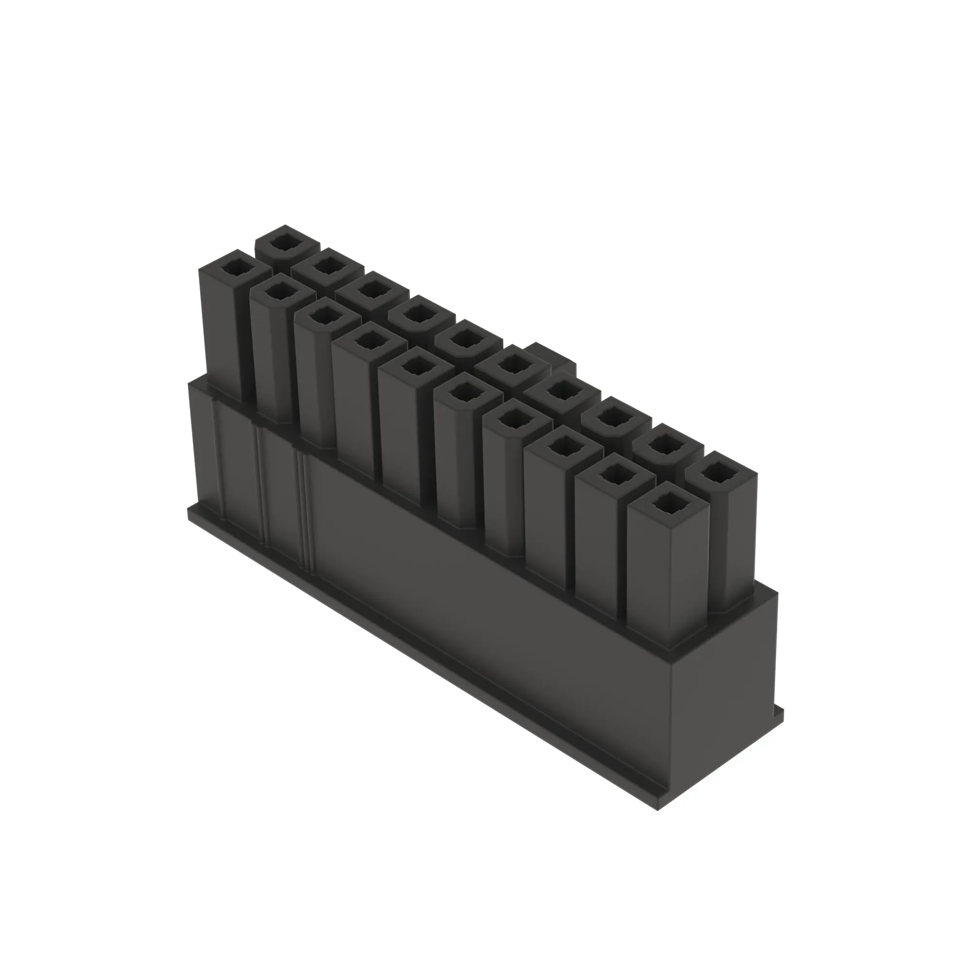 CONN MOLEX MFITJR 20W F NAT NYL