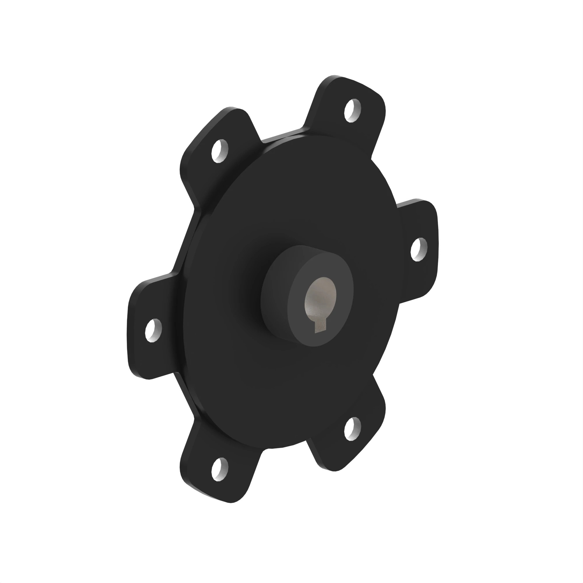 STEEL FAN HUB WELDMENT TAPERED