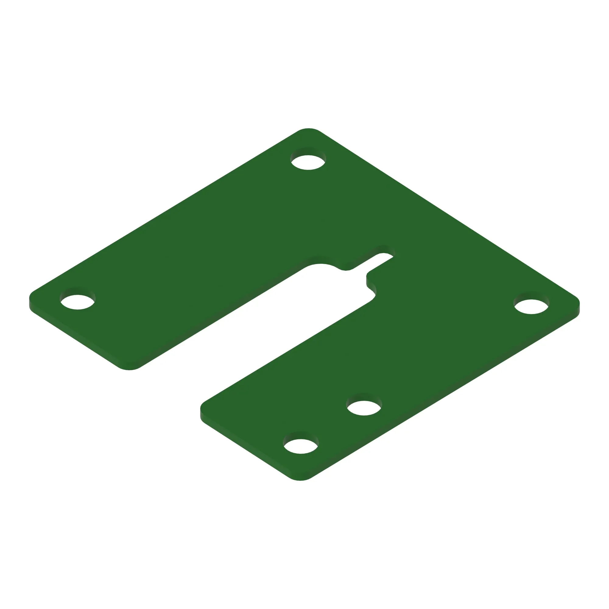 John Deere Wire Harness Back Plate Shield - HXE67024