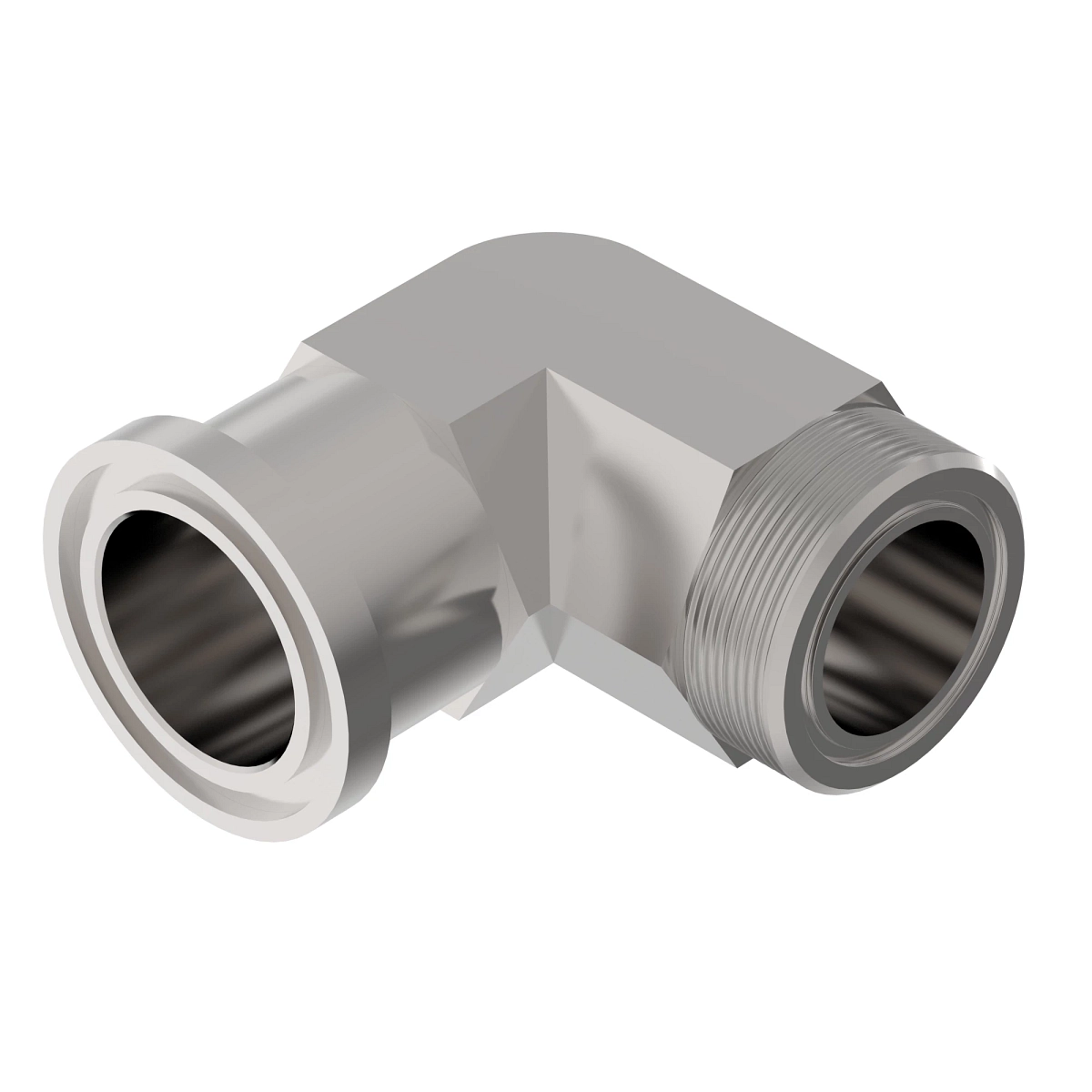 Flange Fitting, Connector, Elbow Fl