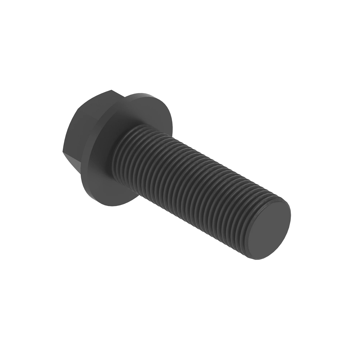 John Deere Hexagonal Head Flanged Screw, M14 X 45 - 19M7769