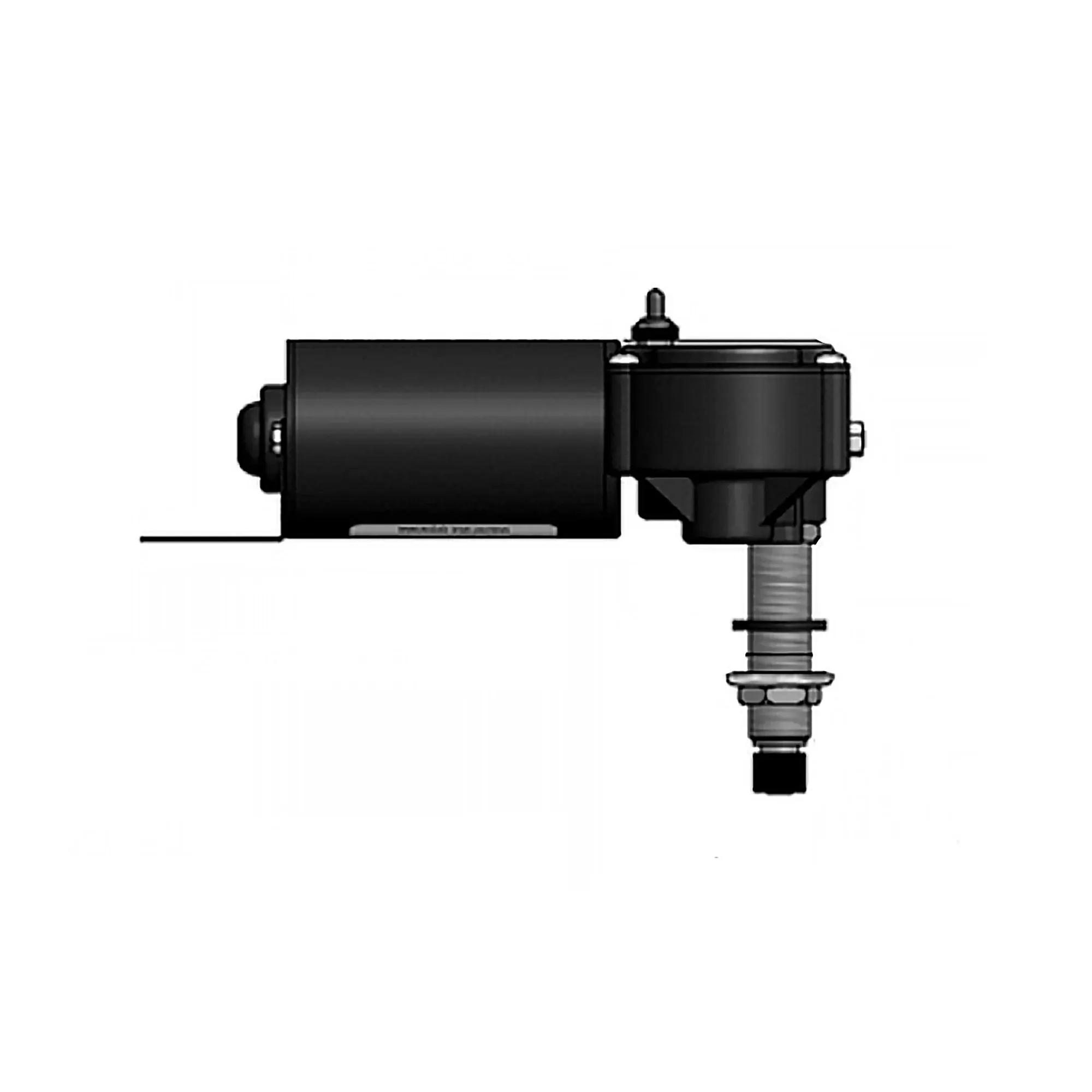 John Deere Rear Windshield Wiper Motor with Mounting Bracket - AR79428