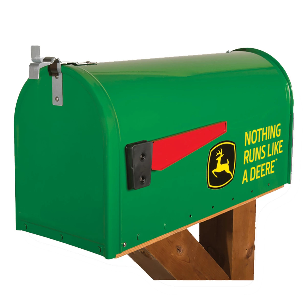 "Rural Style Mailbox - Nothing Runs Like A Deere"