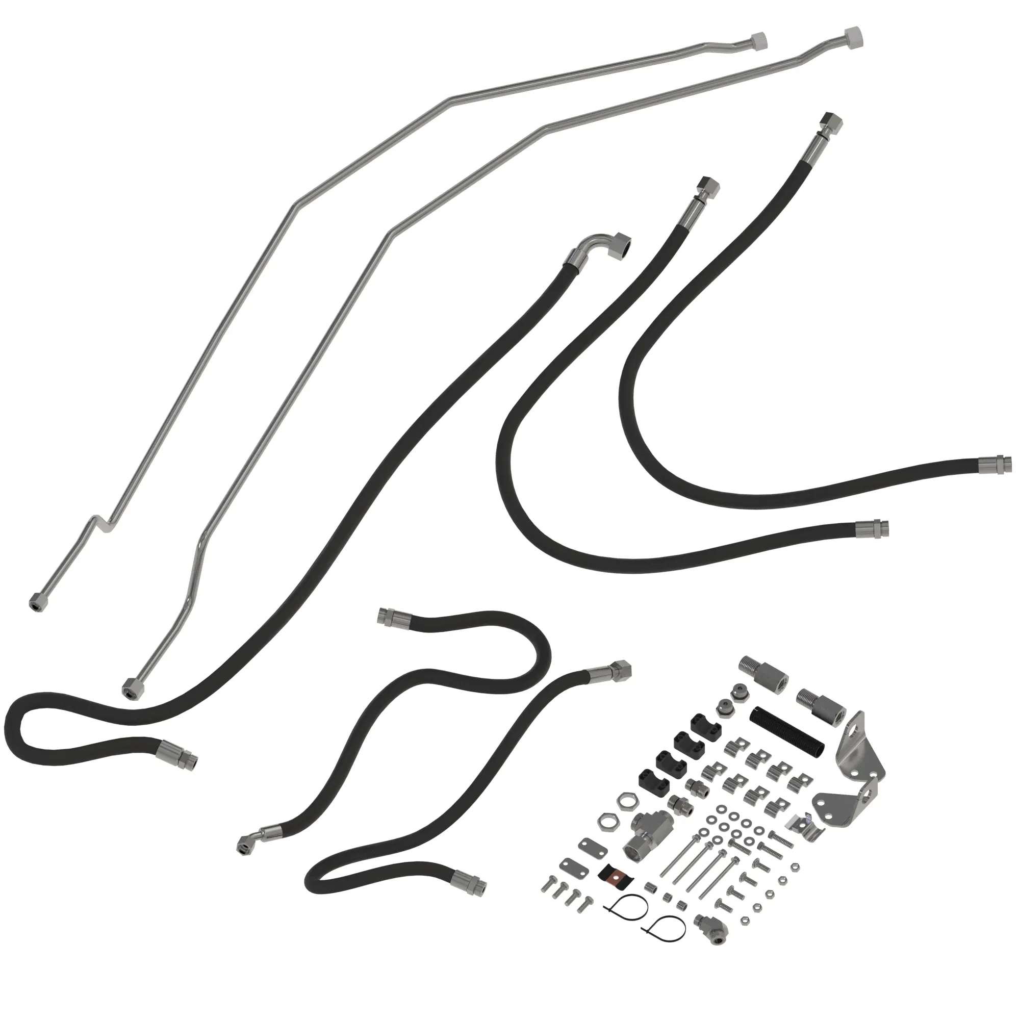 John Deere Selective Flow Auxiliary Plumbing, Standard Dipperstick - AT435852