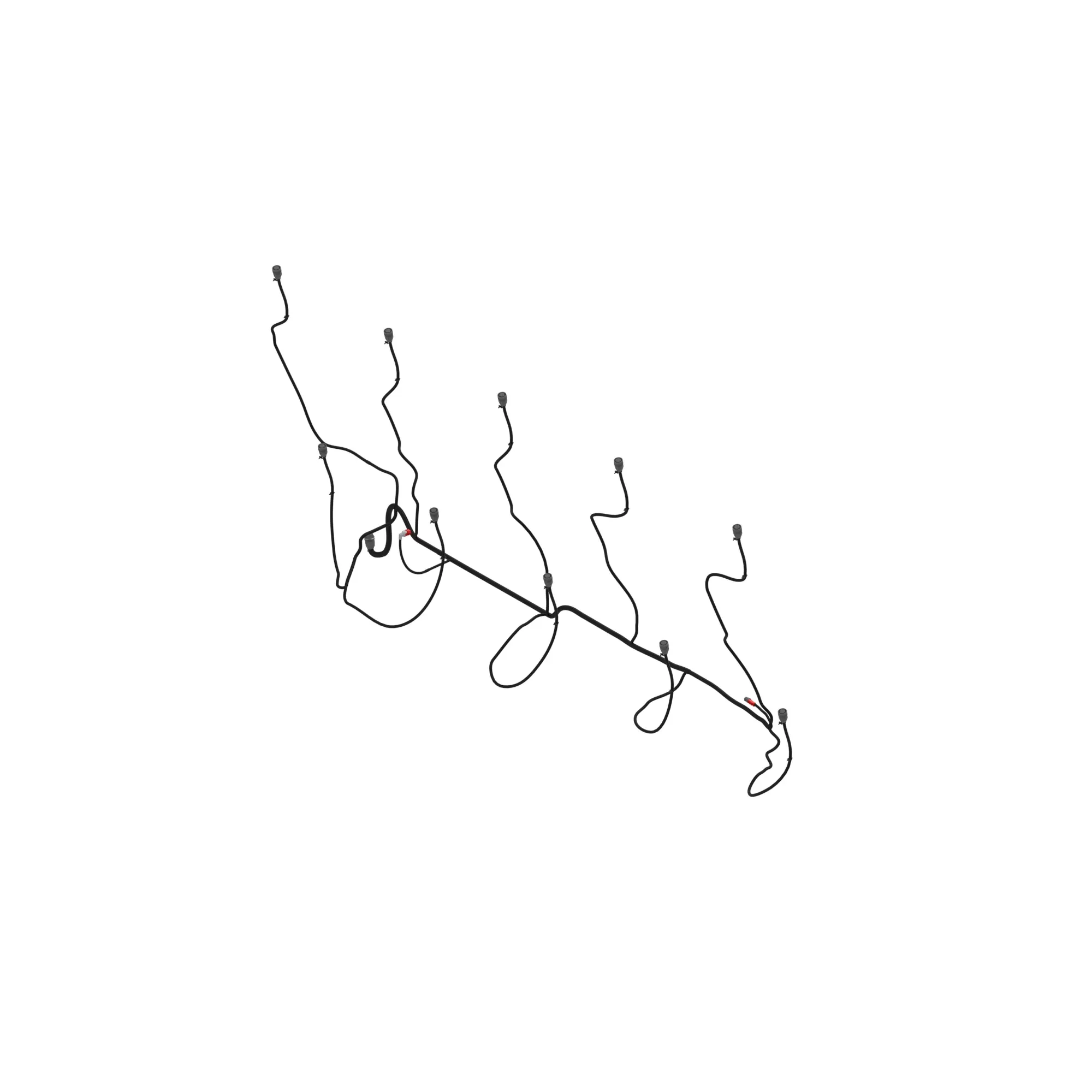 John Deere Right Side Backbone Wiring Harness - AA92699