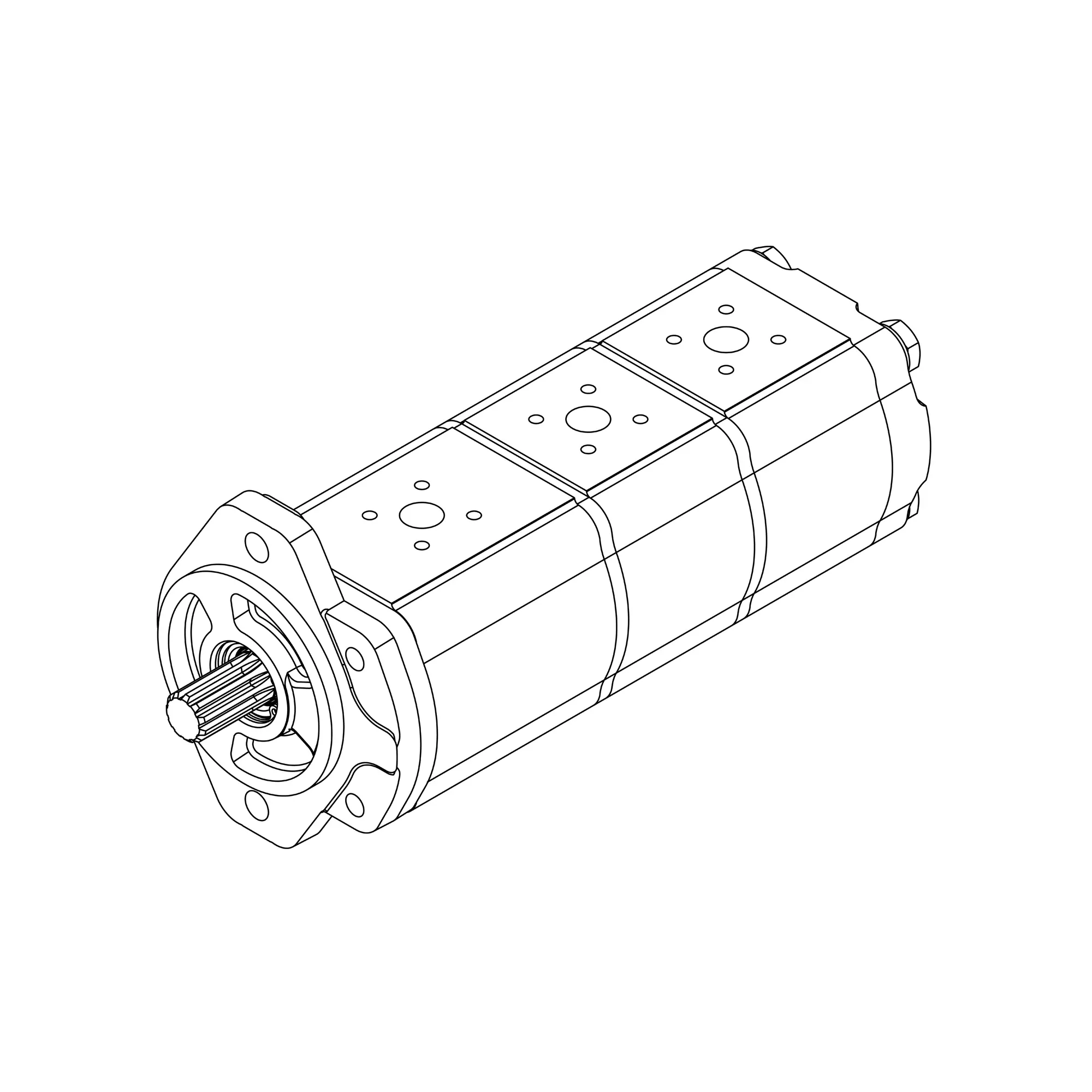 John Deere Hydraulic Pump - ER408716