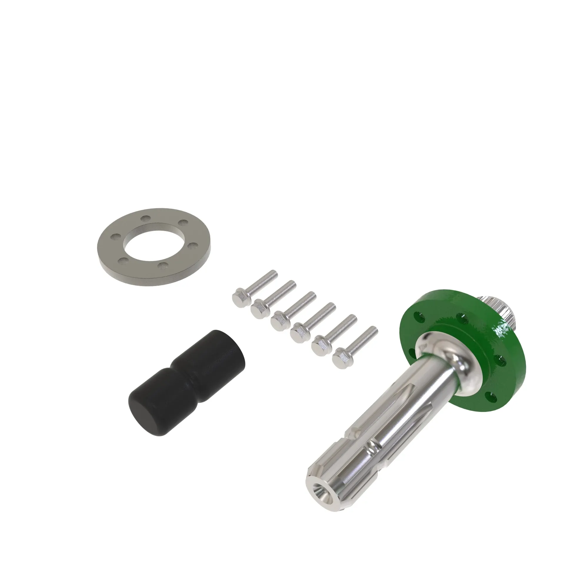 SHAFT, ASSEMBLY, FLANGED PTO