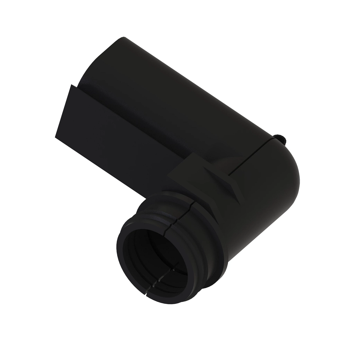 Accy Deutsch Dt 2W Bckshell Blk Pls