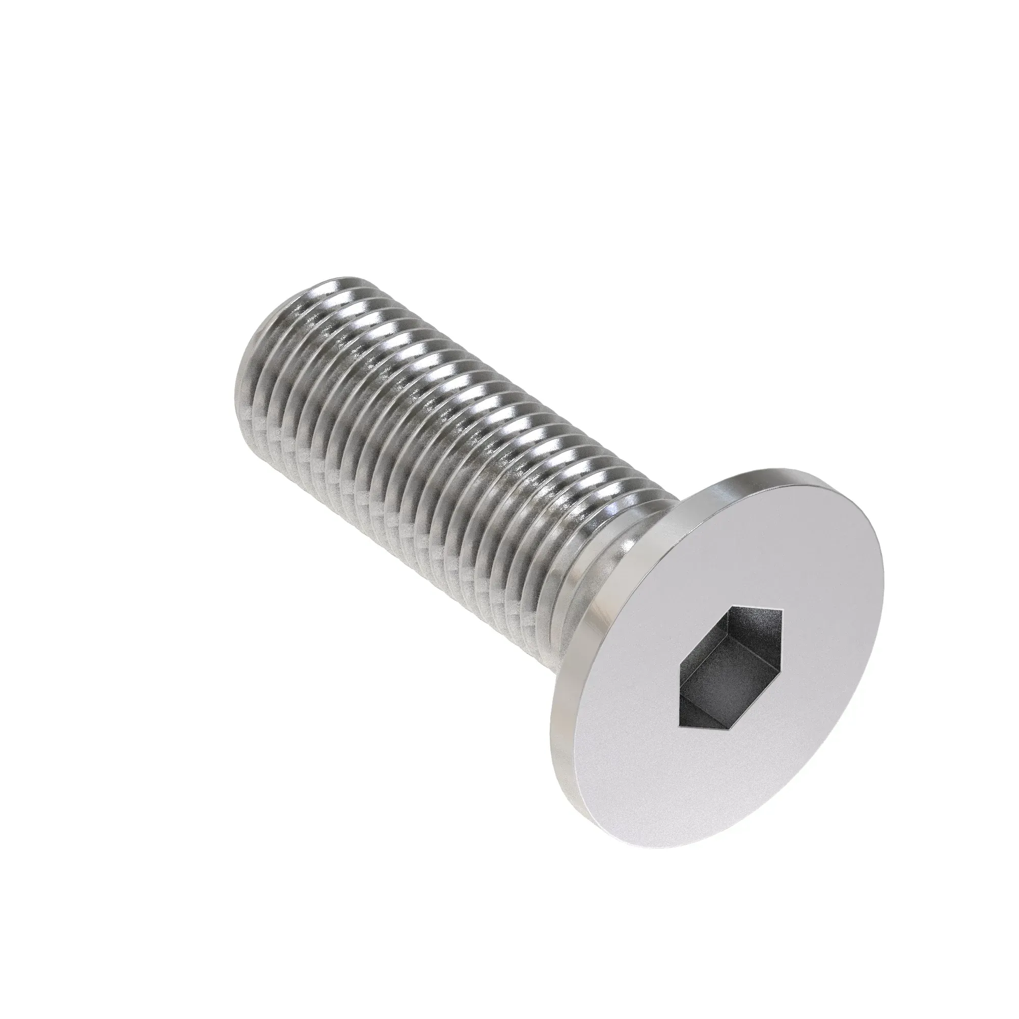SCREW, HEX FLAT CTSK HEAD, METRIC