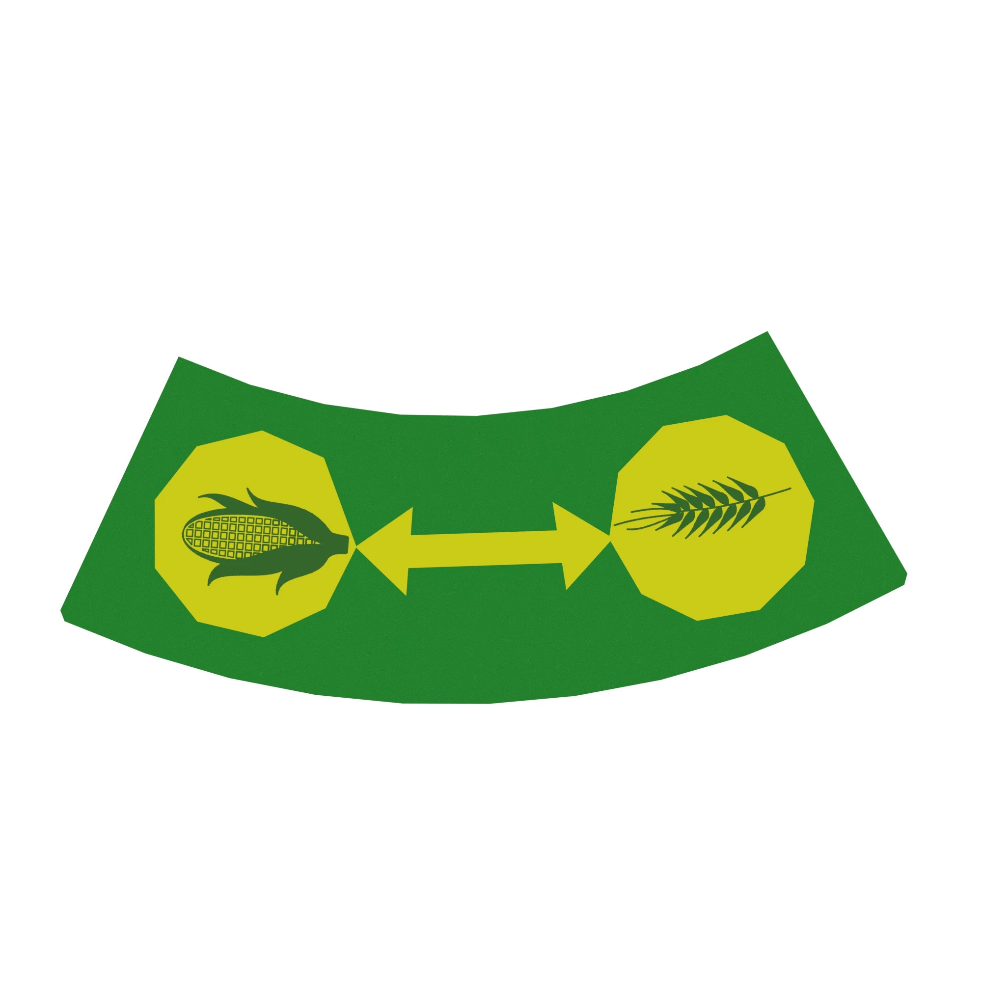 John Deere Rethresher Concave Position Label - HXE26499