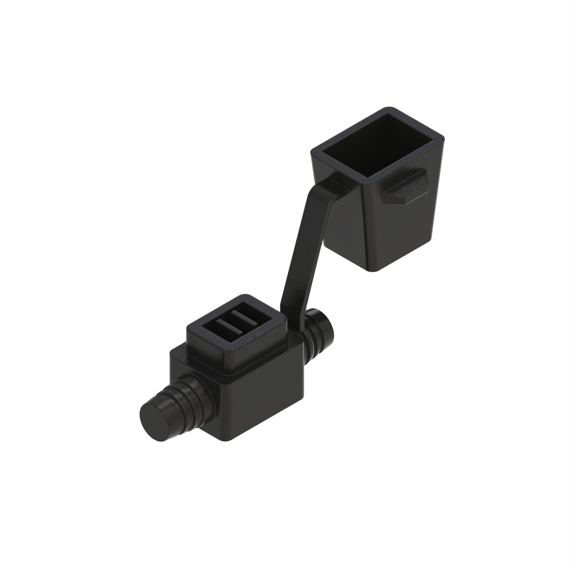 CONN LITTELFUSE JCASE FUSEHLD BLK P