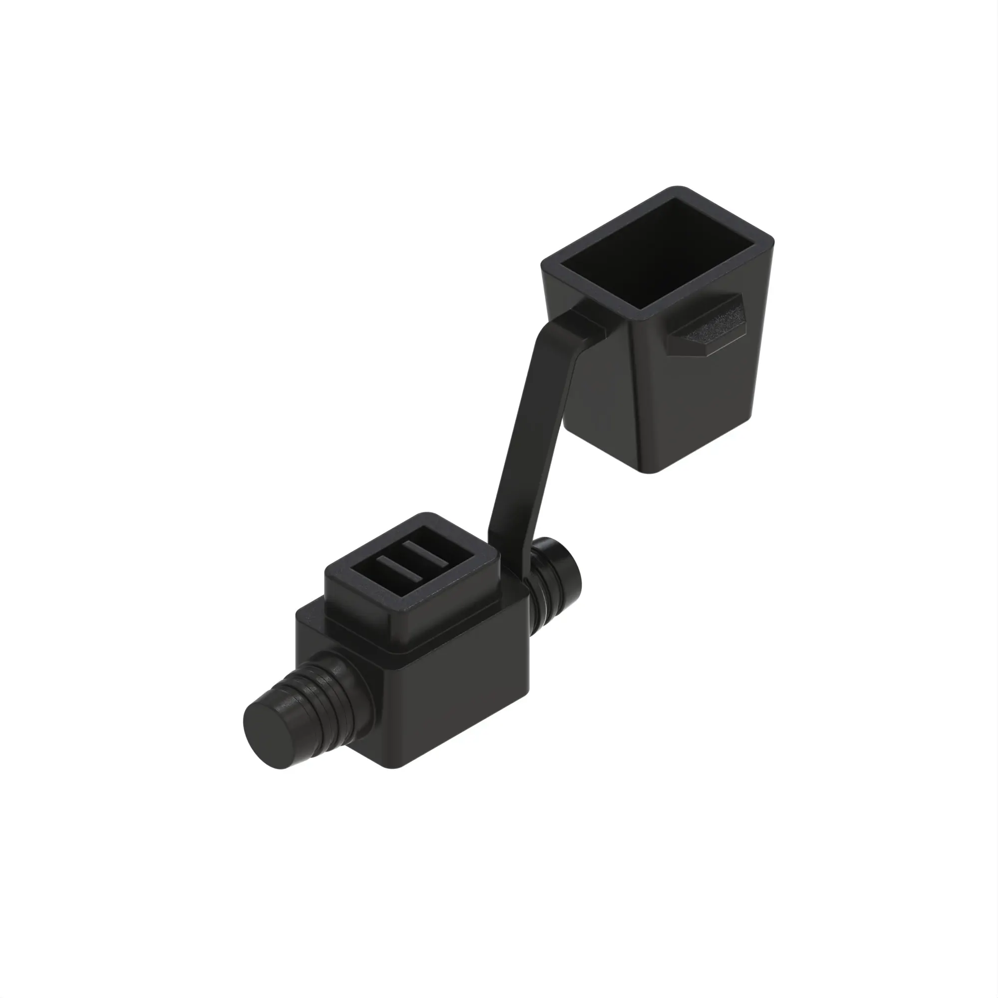 John Deere Black Electrical Connector Accessory - 57M13843