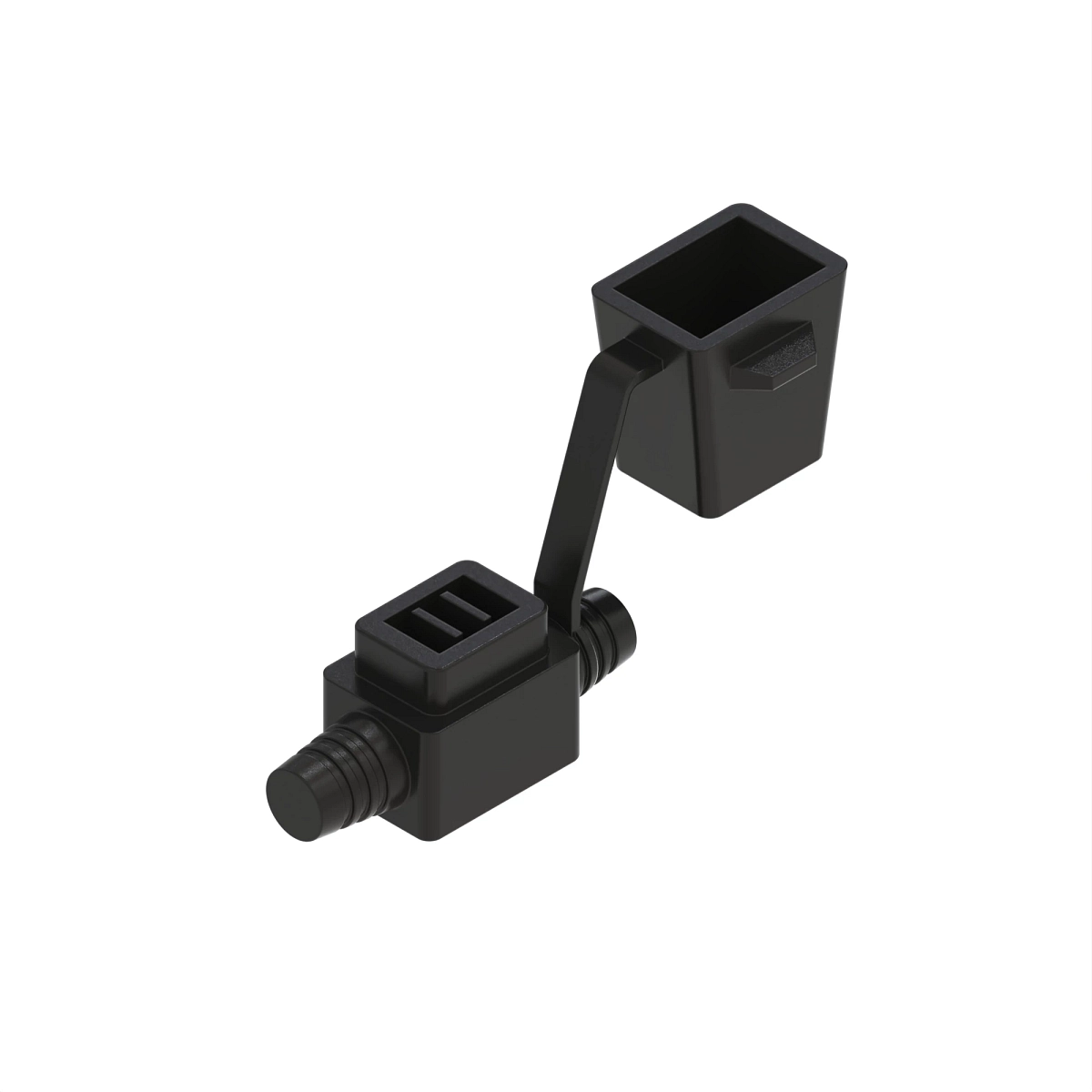 Conn Littelfuse Jcase Fusehld Blk P