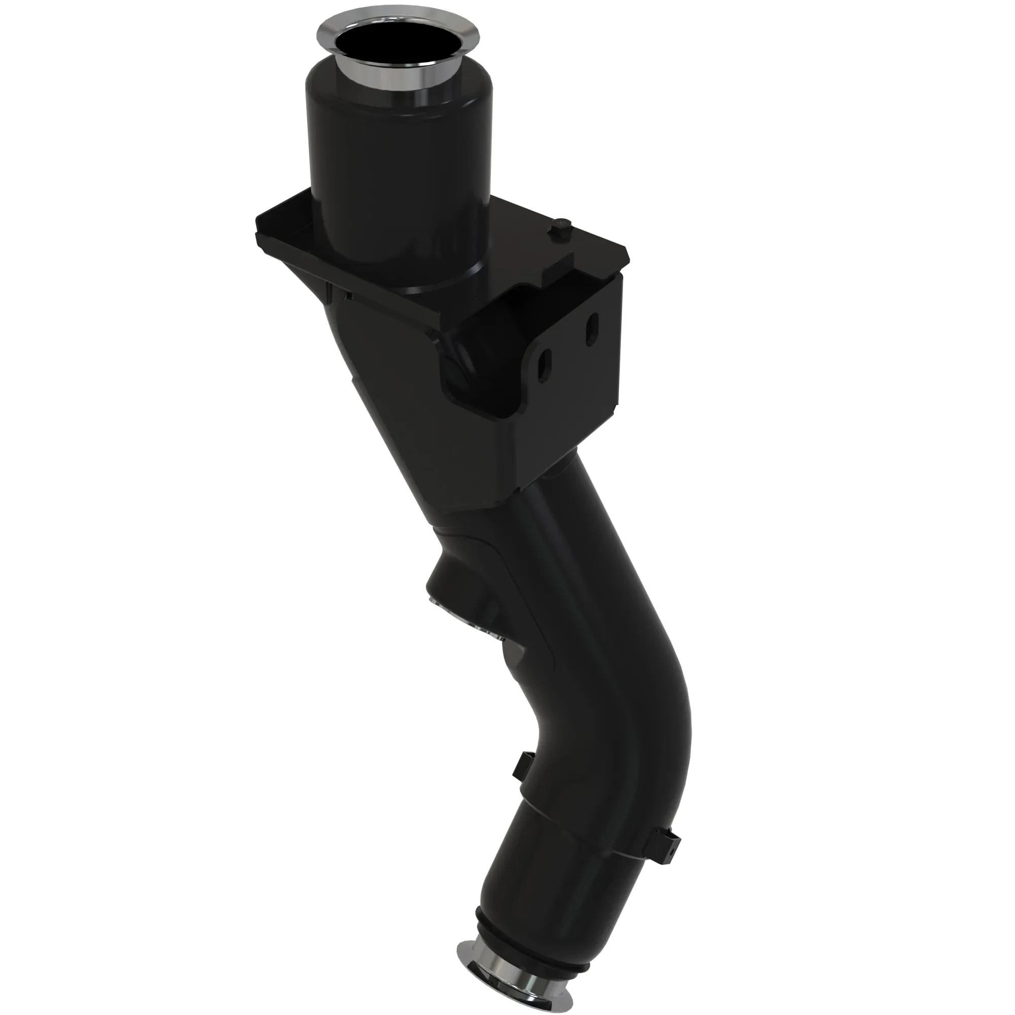 HORIZONTAL SCR DECOMPOSITION PIPE W/  FLEX SECTION