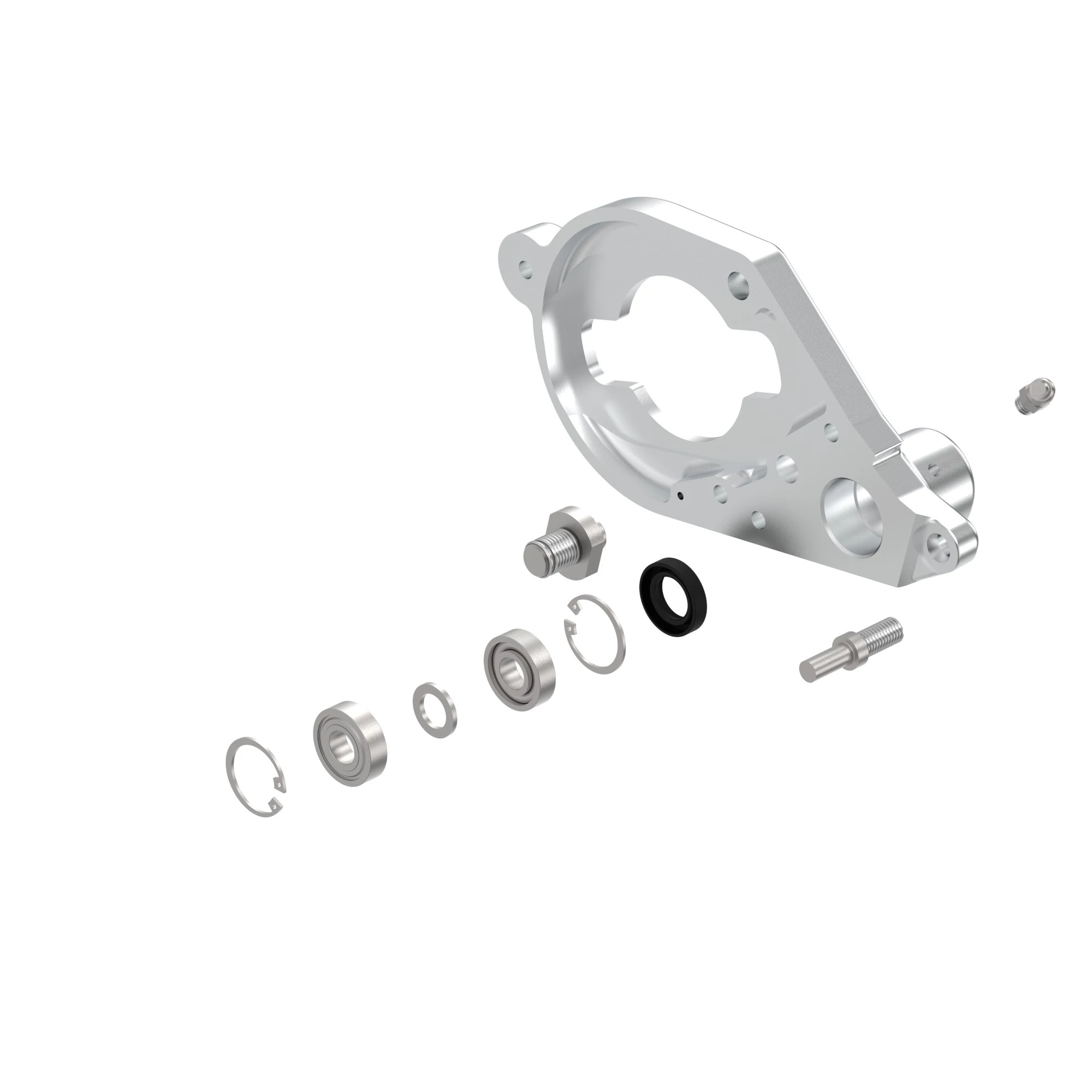 ARM, LH DRIVE W/BEARINGS