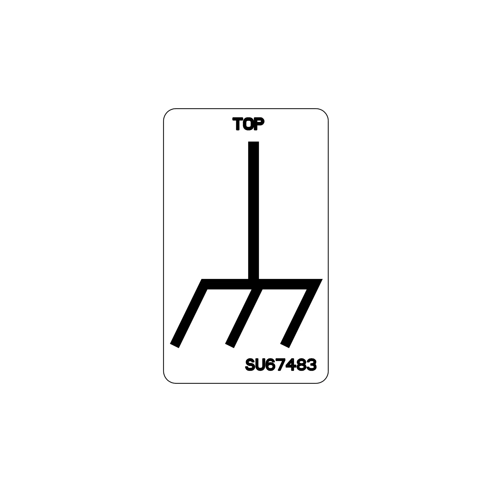 John Deere Label - SU67483