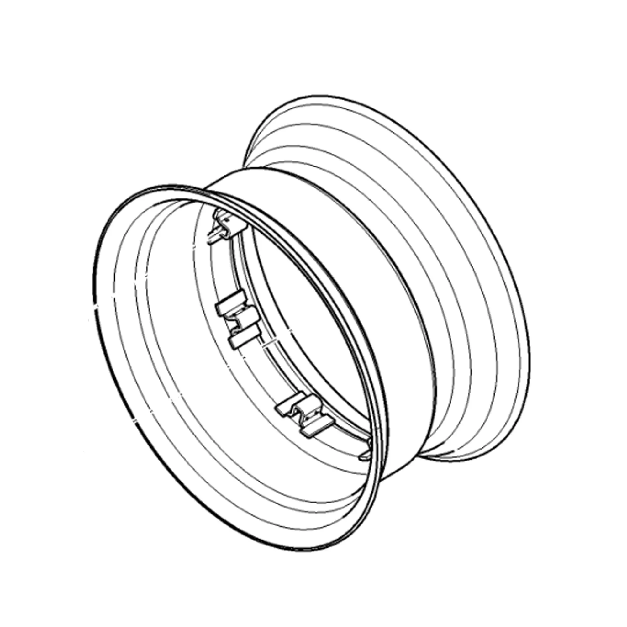 John Deere Rim, 16 X 26 - DQ30261