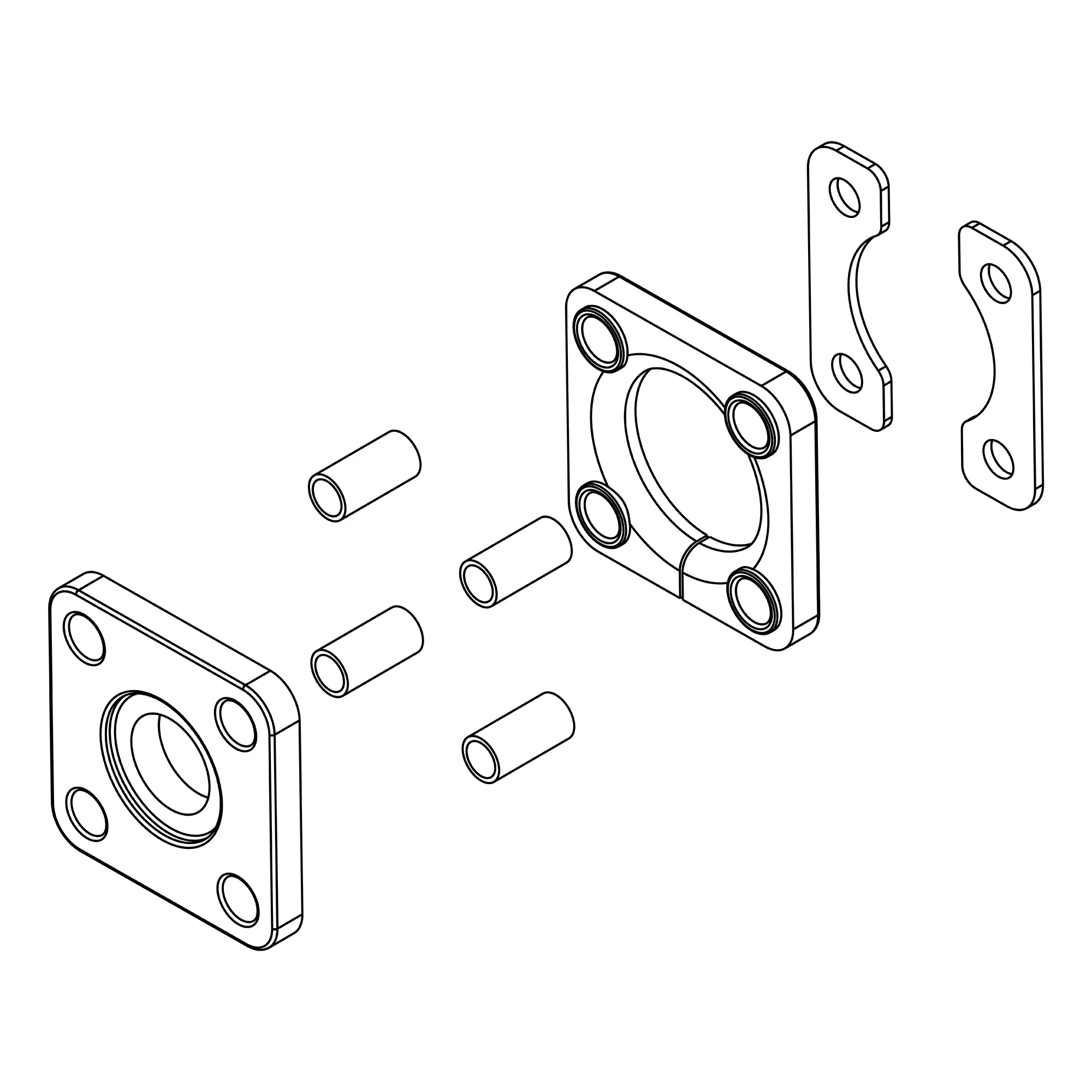 John Deere Steering Column Vibration Damper - AT455540