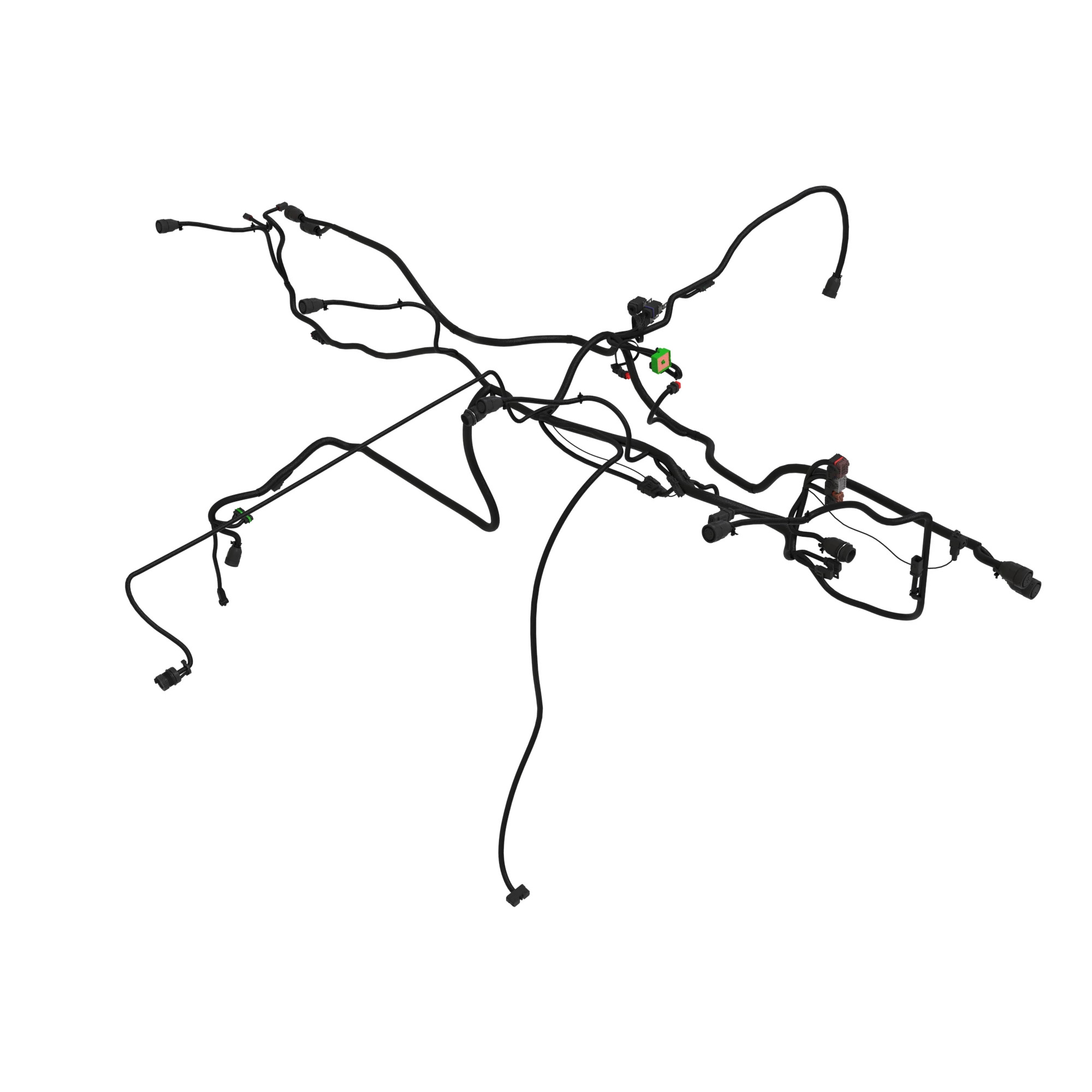 WIRING HARNESS, CENTER BACKBONE 177