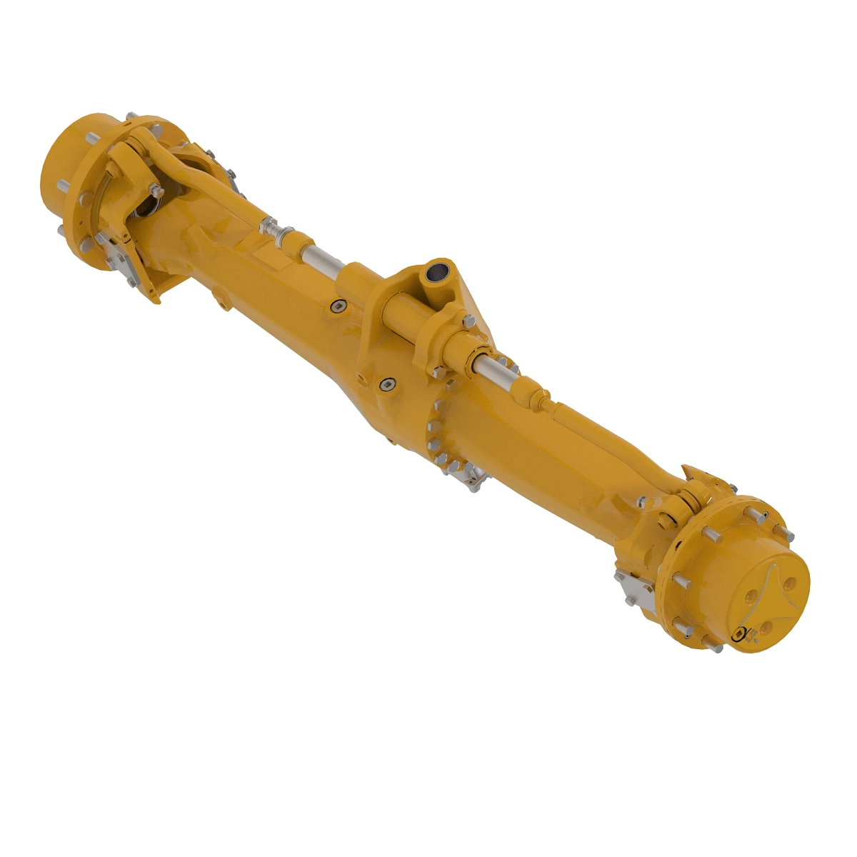Front Axle, MFWD Axle, Ms-3025 W/Ls