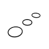 John Deere Pressure Reducing Valve Seal Kit - AN279605
