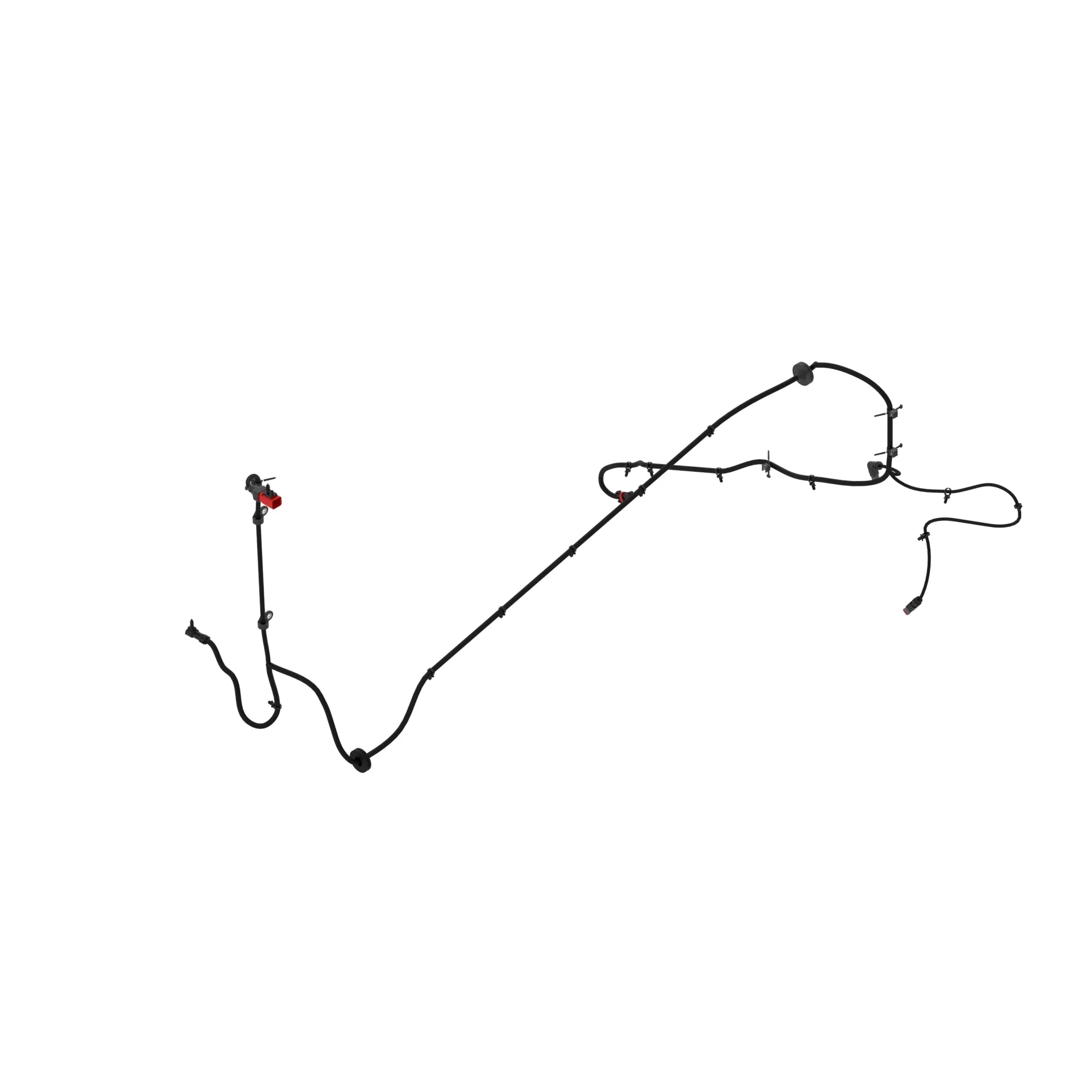 John Deere Tailboard Wiring Harness, Left Side - AXE50291