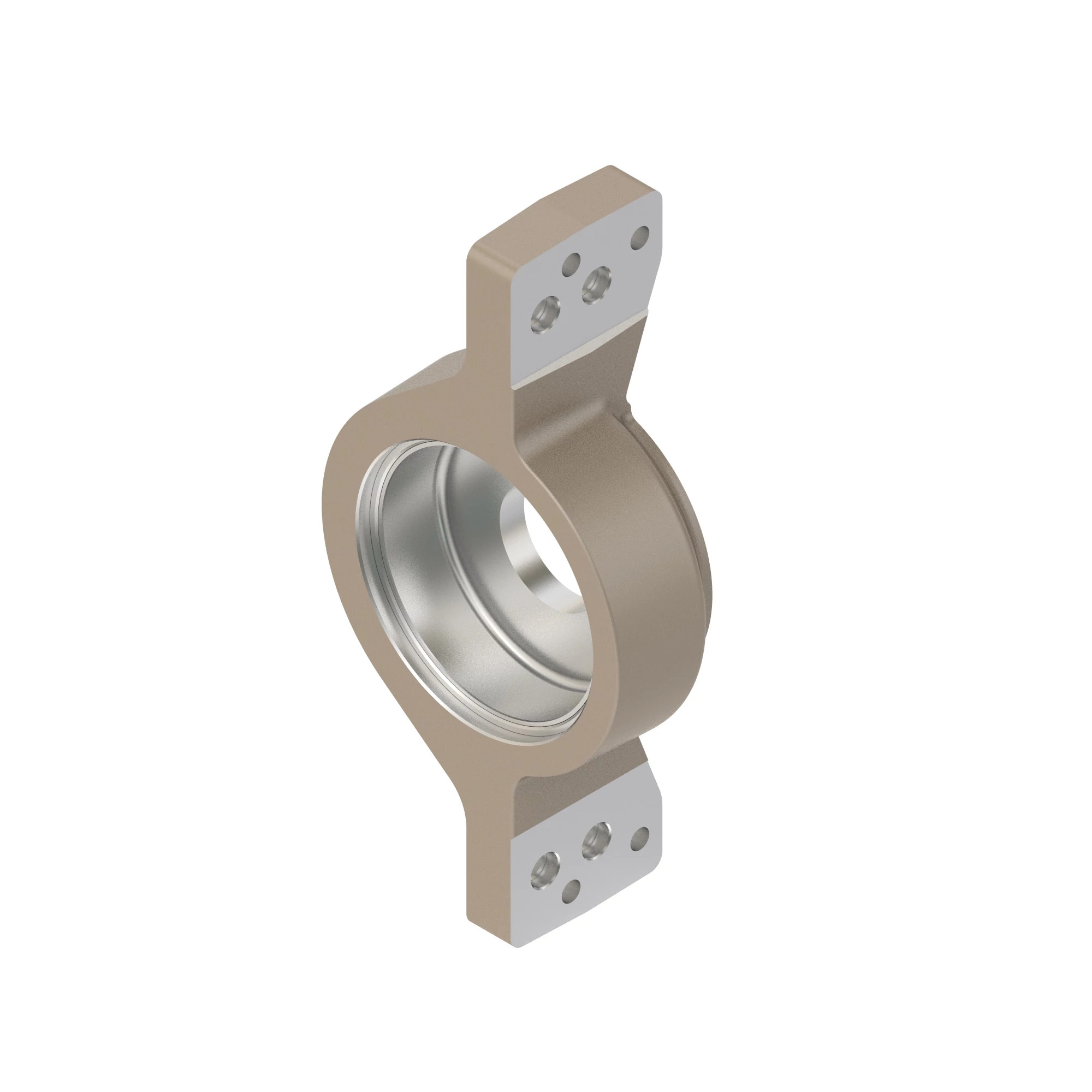 John Deere Rear Axle Mounting Oscillation Support - AT407460