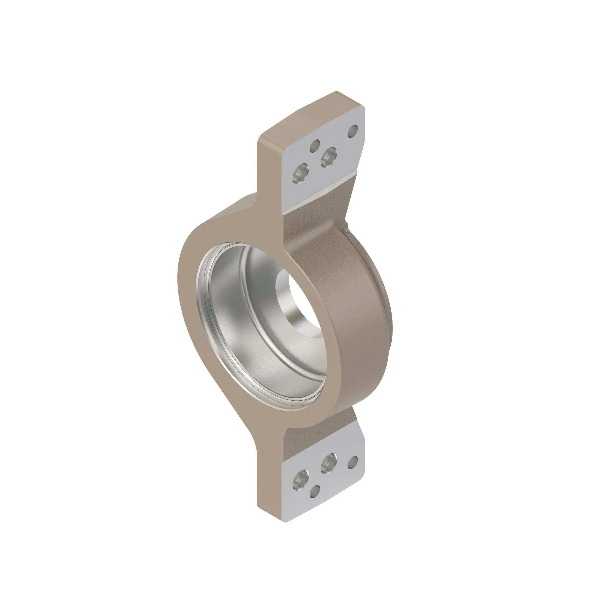 John Deere Rear Axle Mounting Oscillation Support - AT407460
