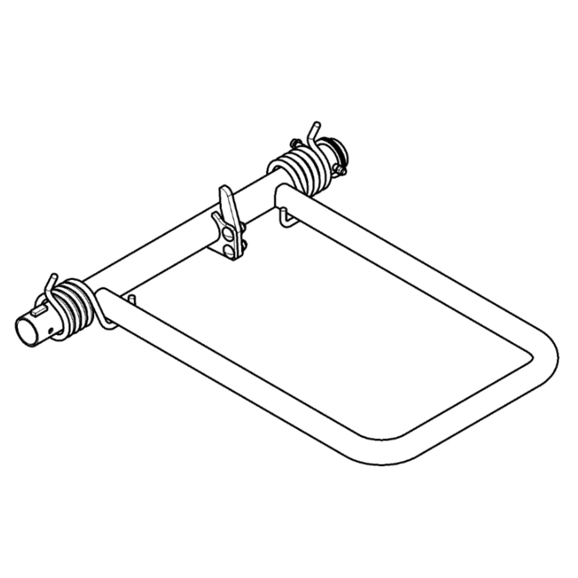 John Deere Bale Discharge Ramp - BCC10499