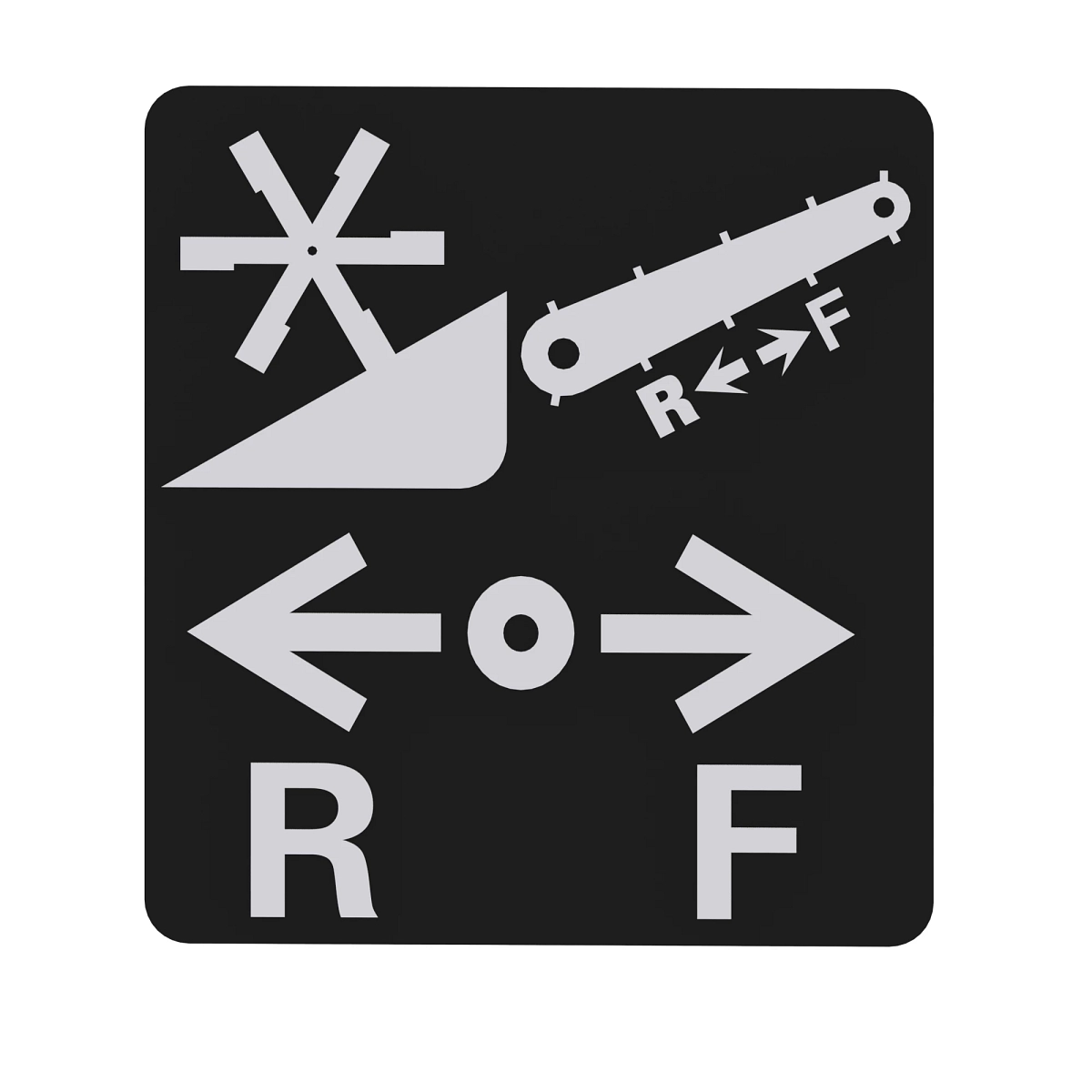 Label, Feeder Reverser Decal