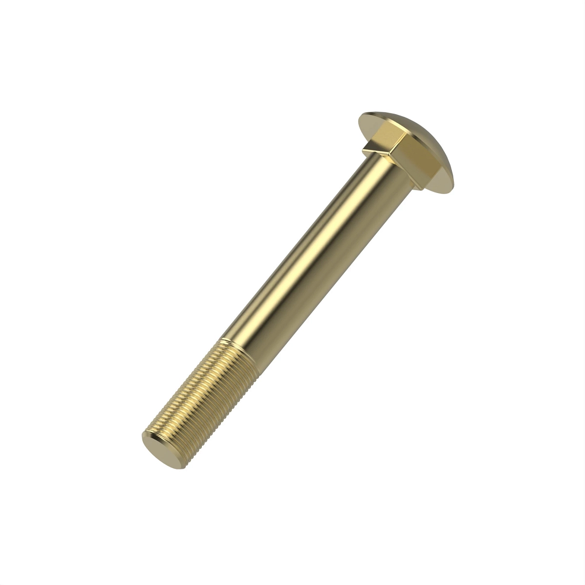 Bolt, Rd HD Sq Long Neck, Metric