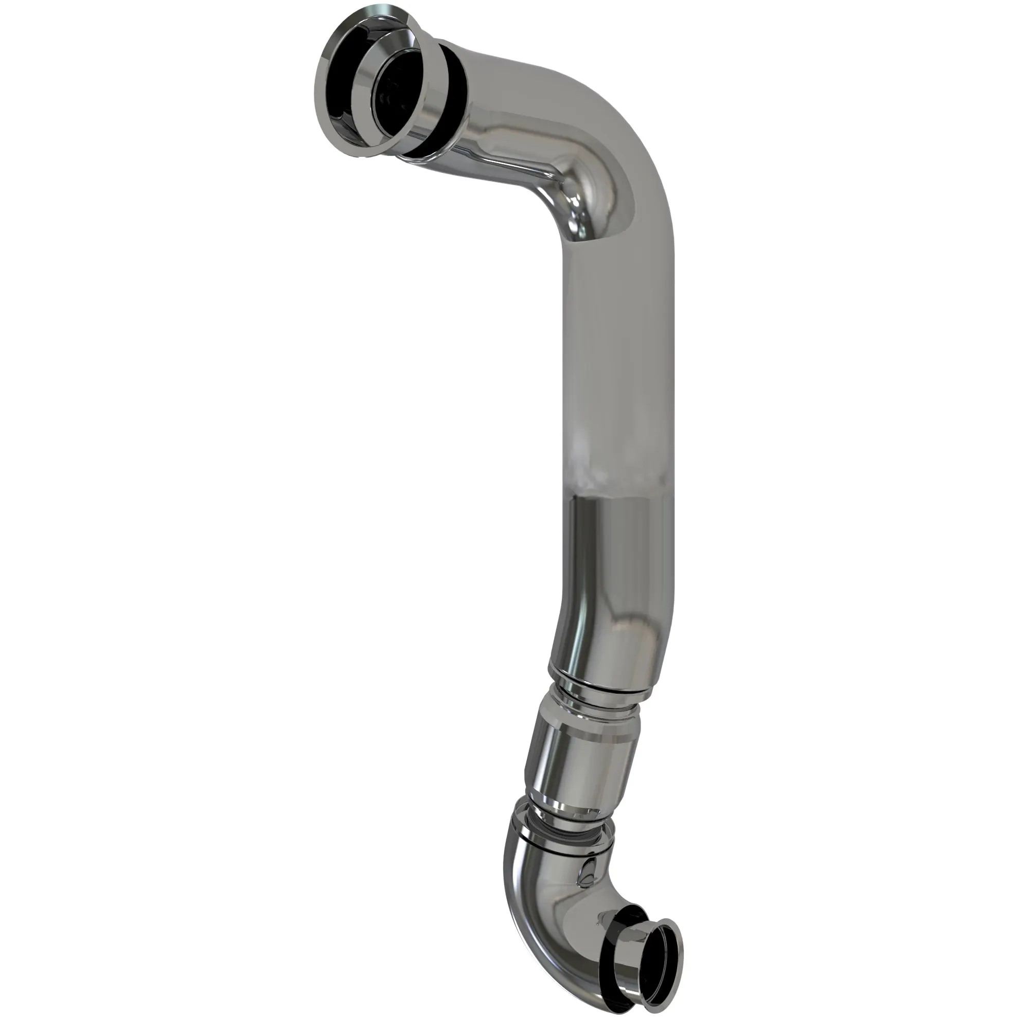 TUBE-EXHAUST 90 WITH DRAIN