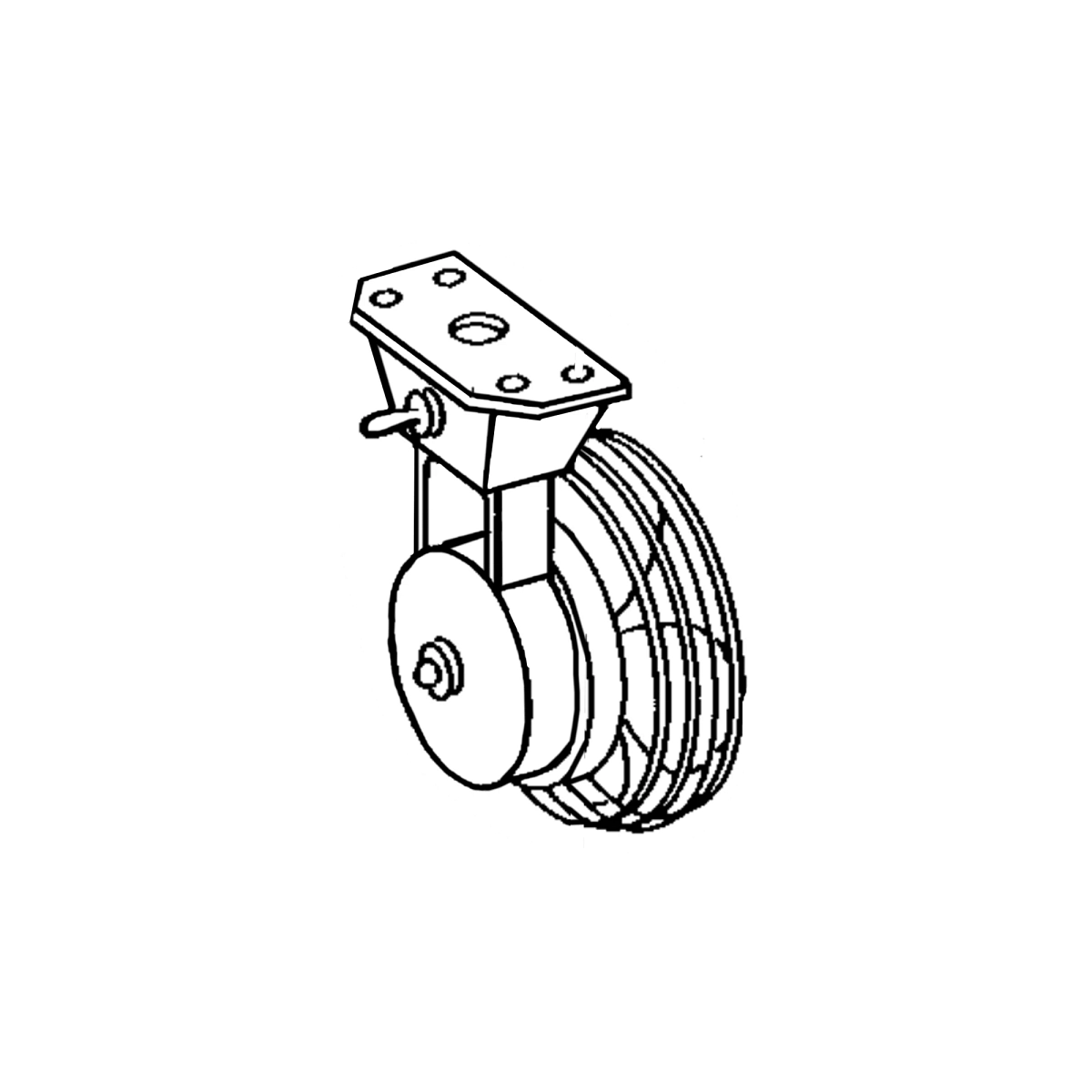 John Deere Defrost Blower Fan - AT74984