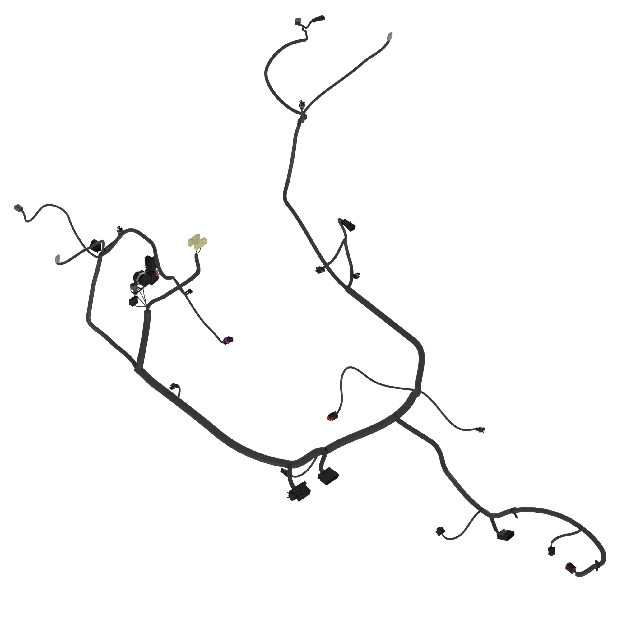 John Deere Cab Wiring Harness - SJ38765