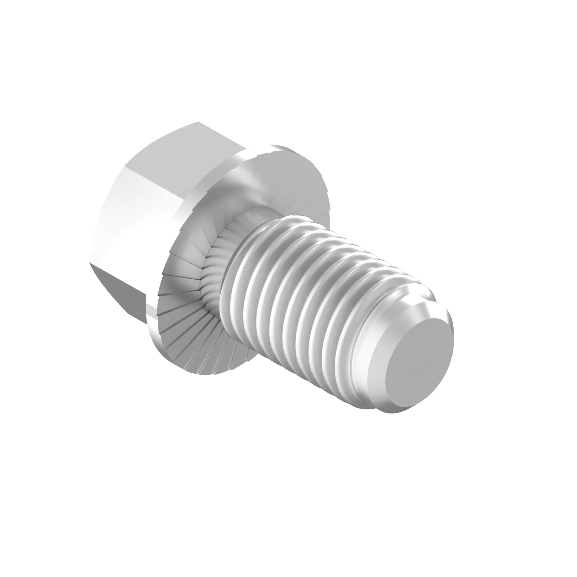 SPECIAL SERRATED HEX FLANGE SCREW
