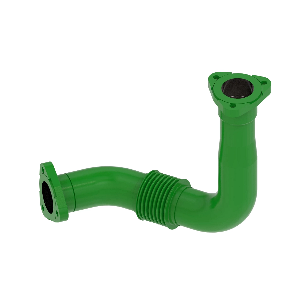 Pipe, EGR Venturi Inlet With Bellow