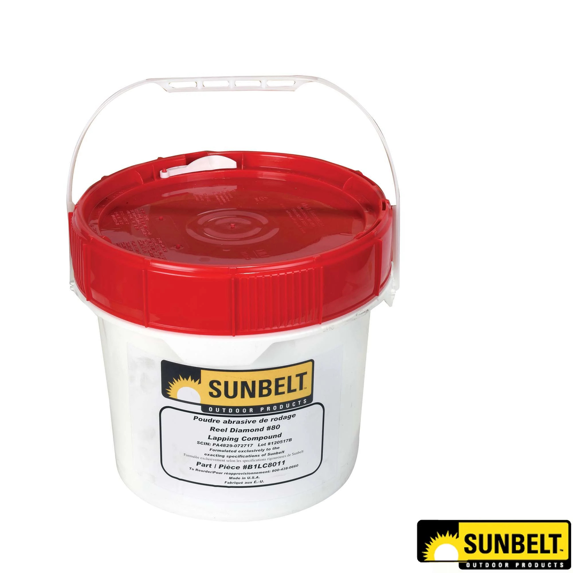 Sunbelt Reel Diamond Back Lapping Compound, 80 grit (25 lb) - A-B1LC8025
