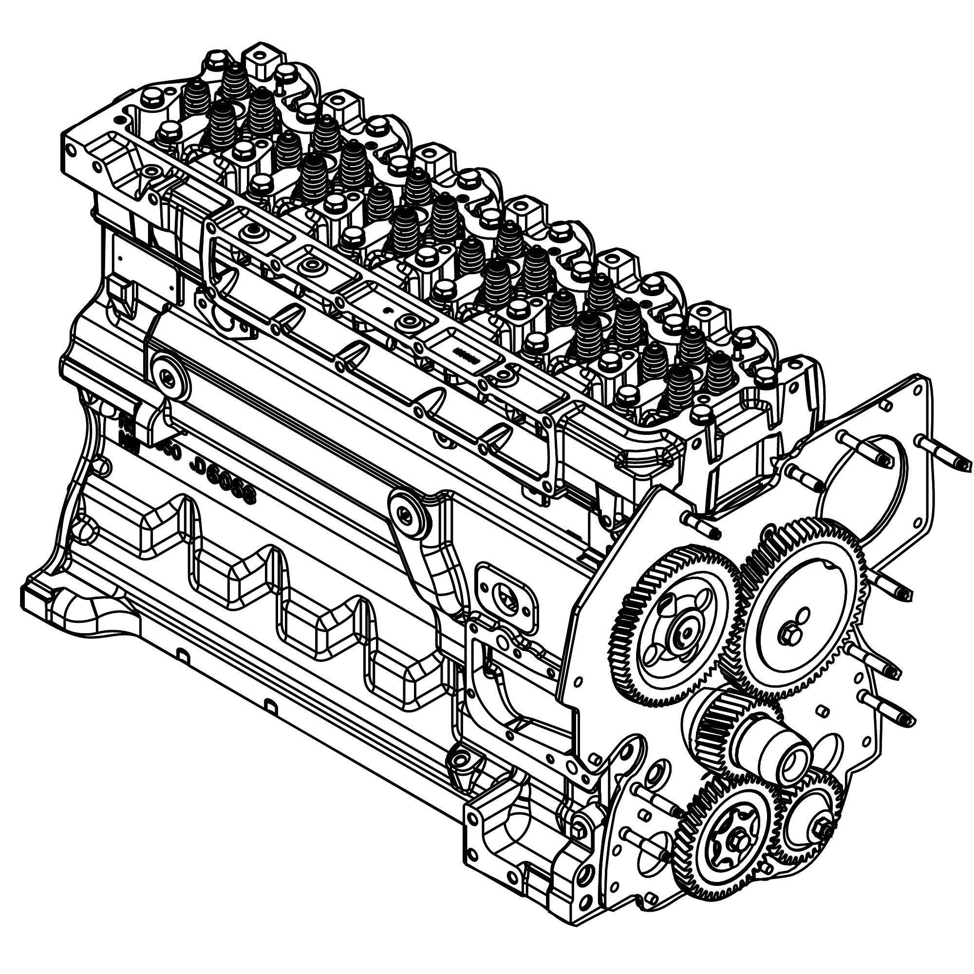 John Deere Reman REMAN Complete Block Assembly - SE502622