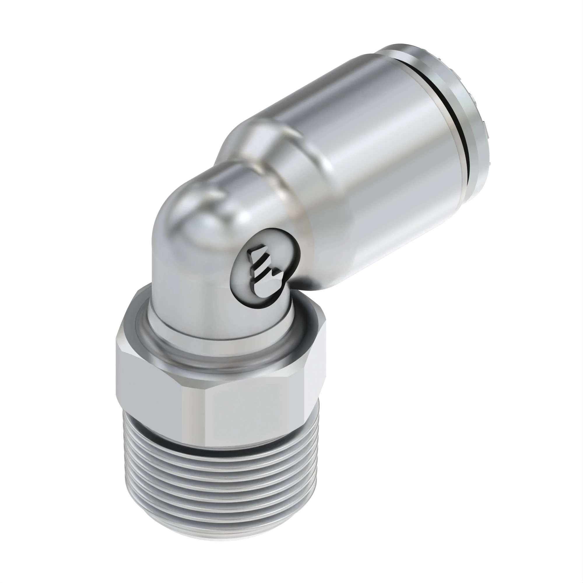 FITTING-1/8NPT X6MM TUBE,SW ELB QC