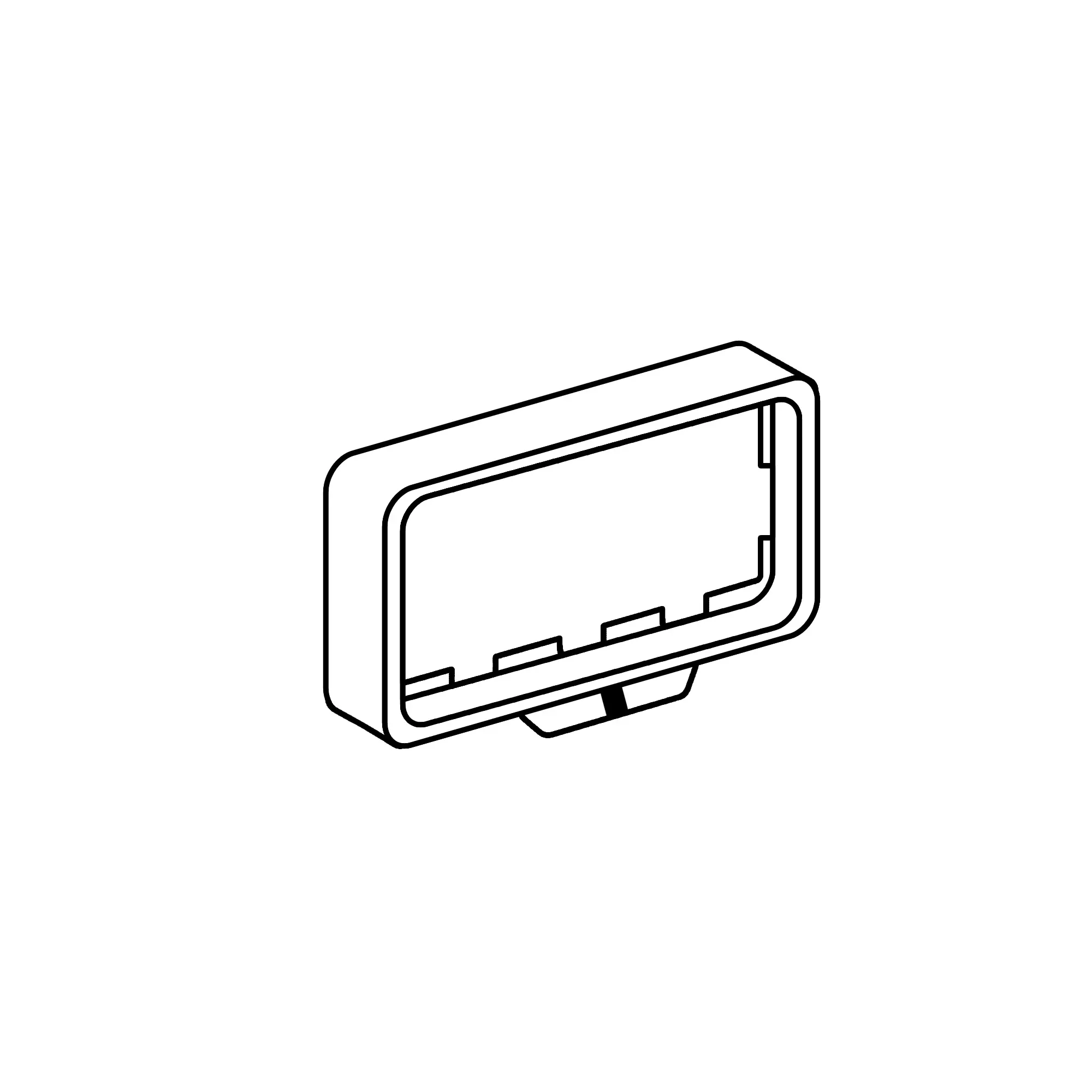 John Deere Headlamp Bezel - R135161