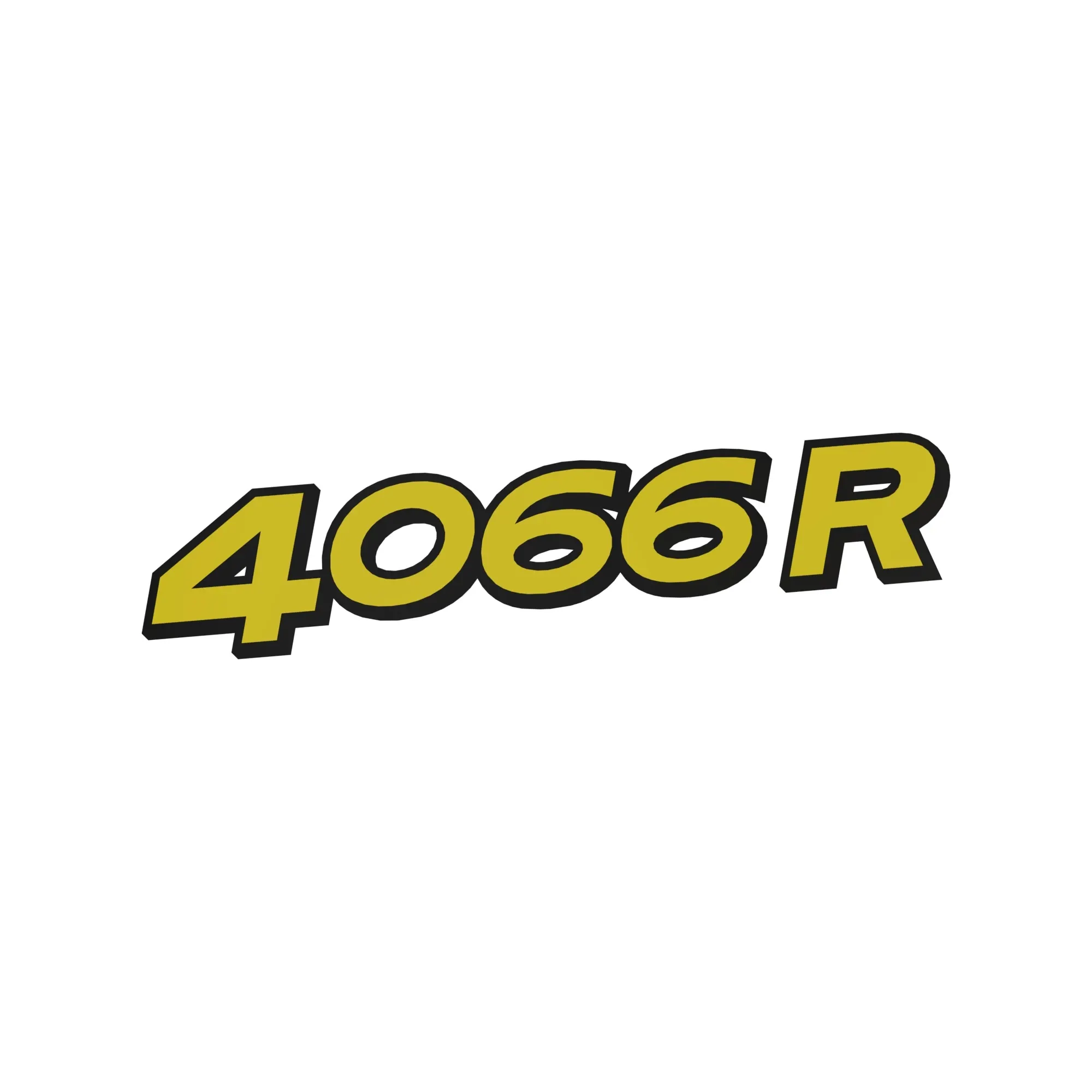 LABEL, MODEL NUMBER, 4066R LH
