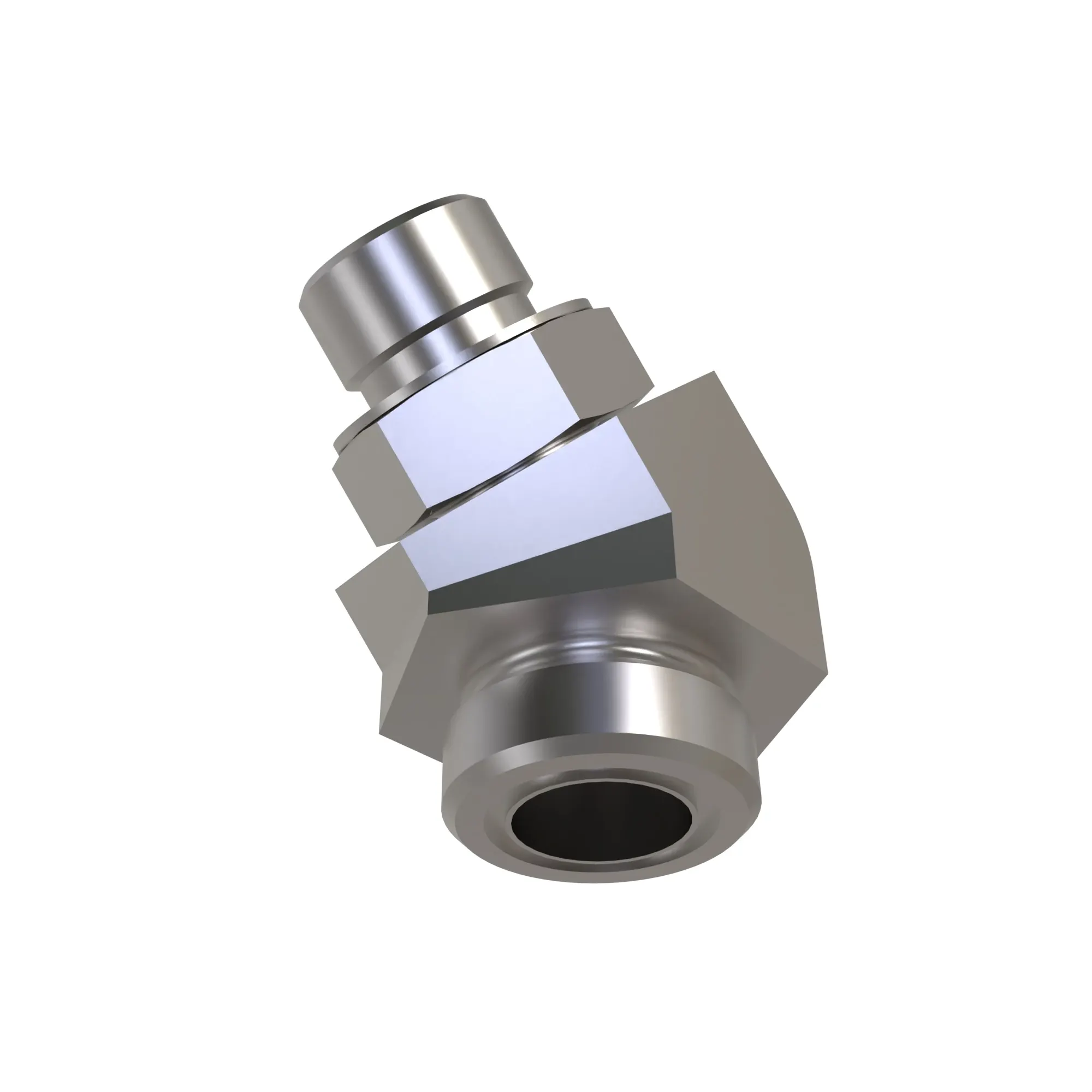 45 DEG STRAIGHT THREAD,O-RING FSF