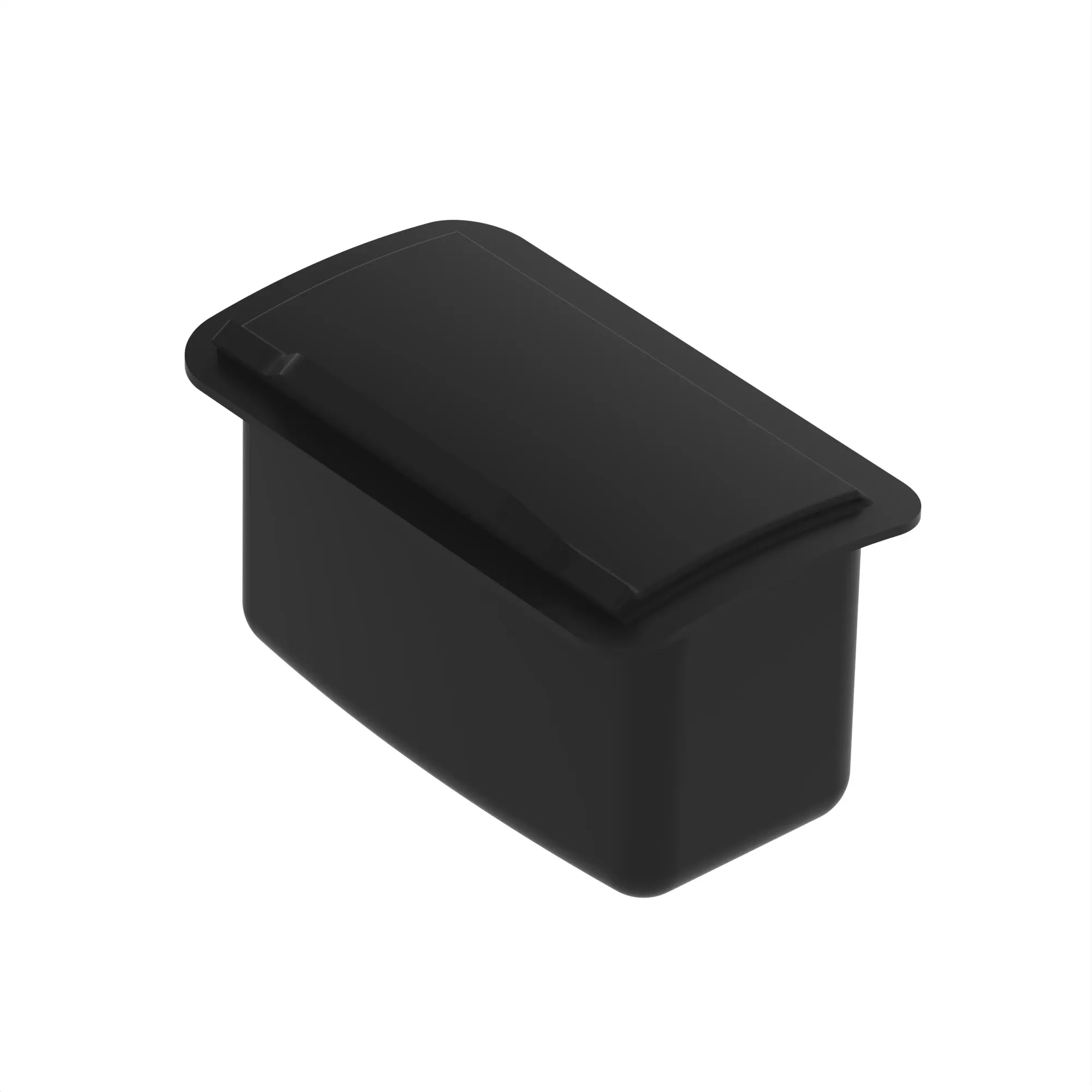 ASHTRAY,TOP MNT,PLASTIC,B30D