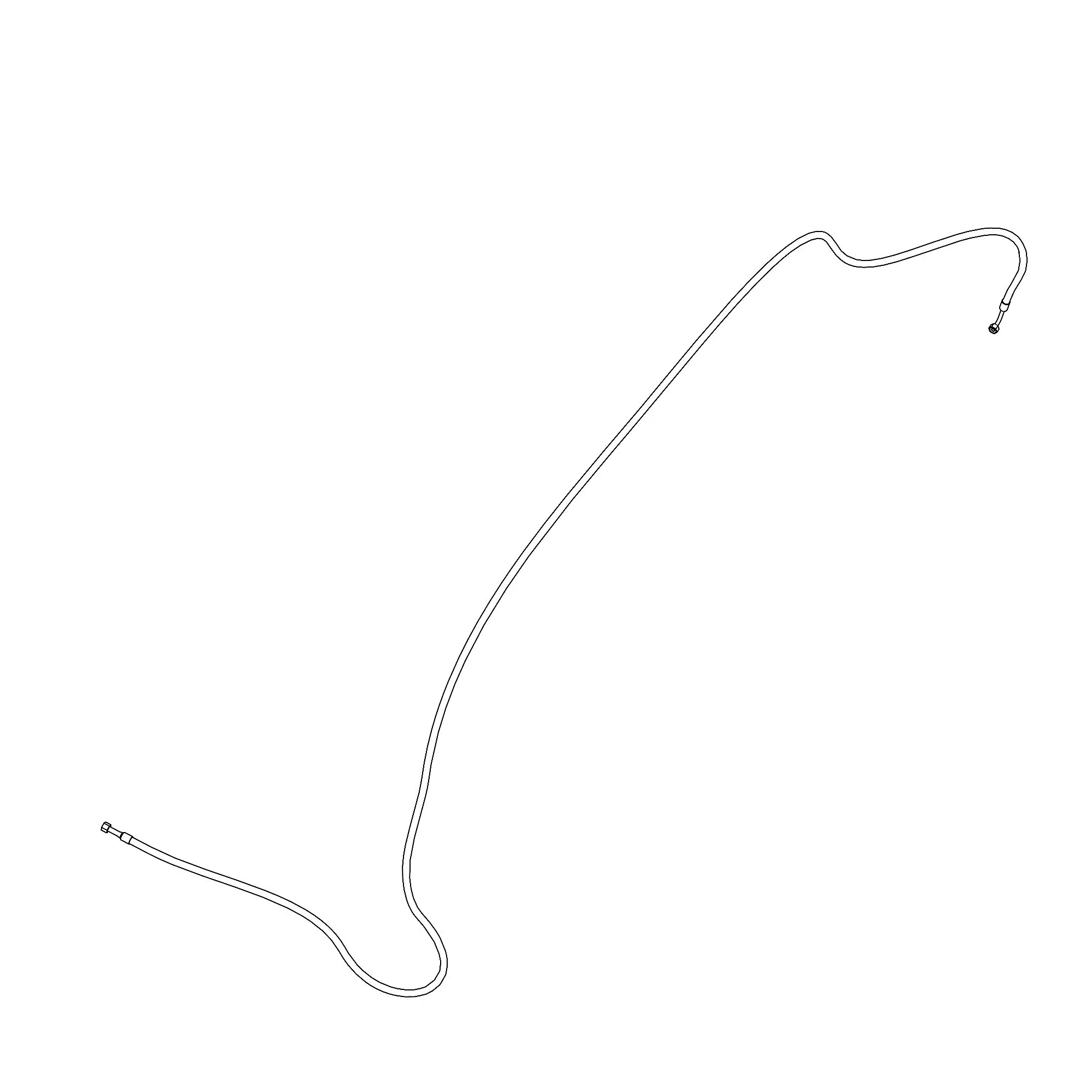 John Deere Refrigerant Hose - F685871