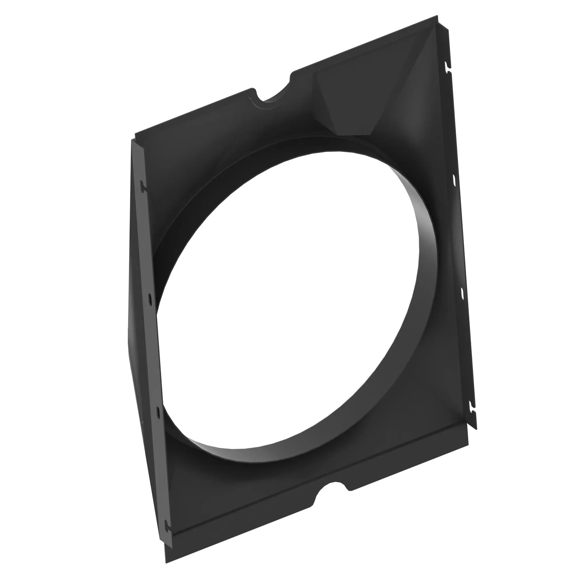 SHROUD WITH SAFETY LABEL