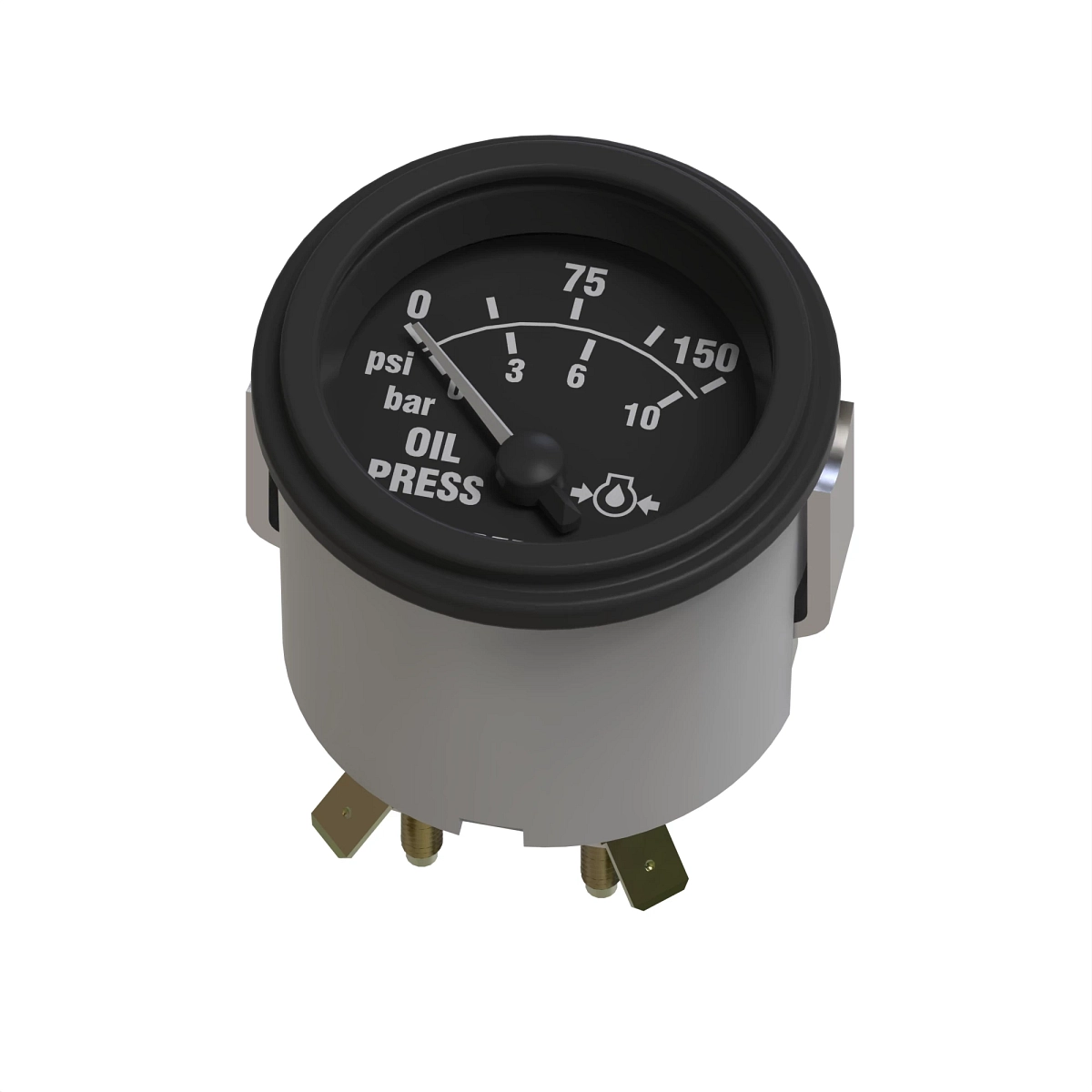 Pressure Gauge, Oil, S2K