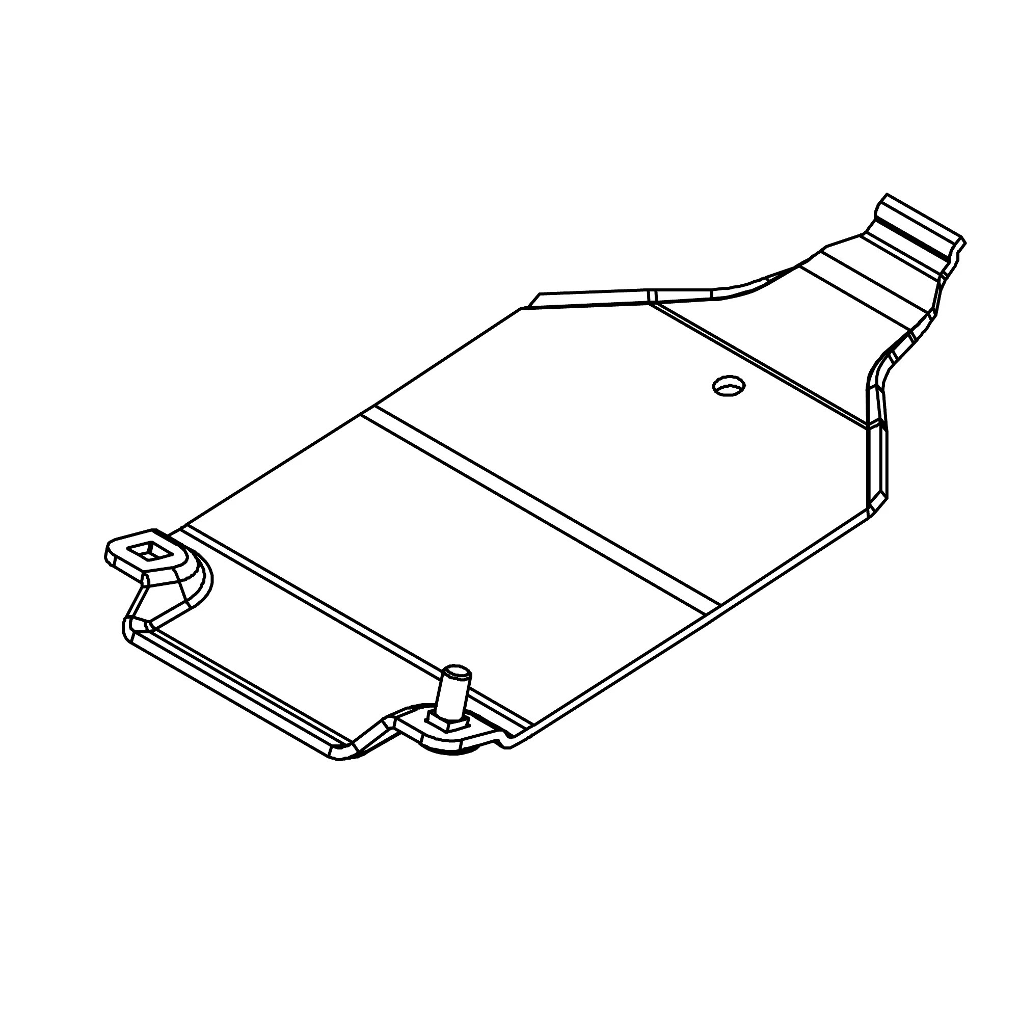 John Deere Disk Guard-Skid Shoe Sheet - FH337511