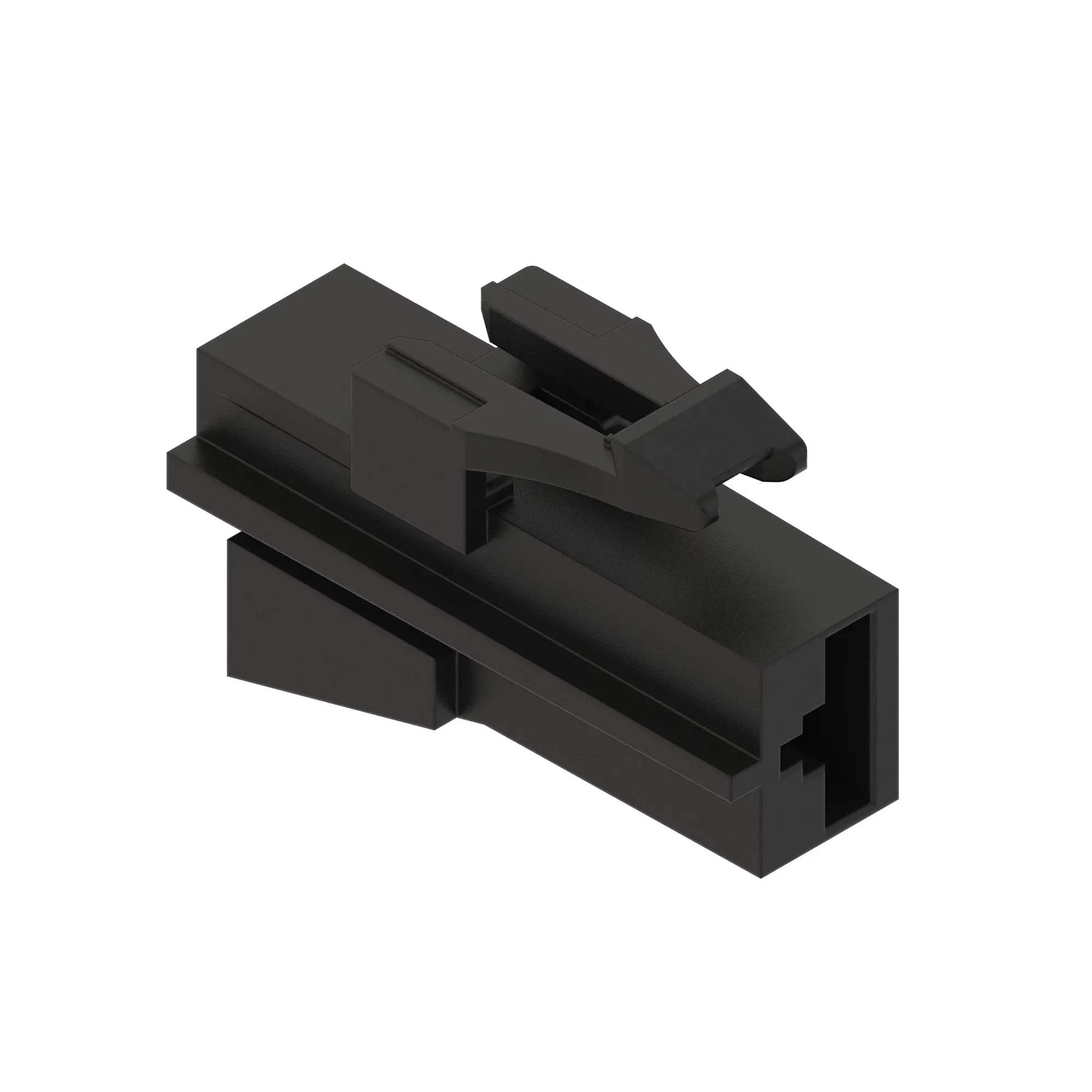 John Deere Black External Electrical Connector Housing, Cavity 1 - 57M8904